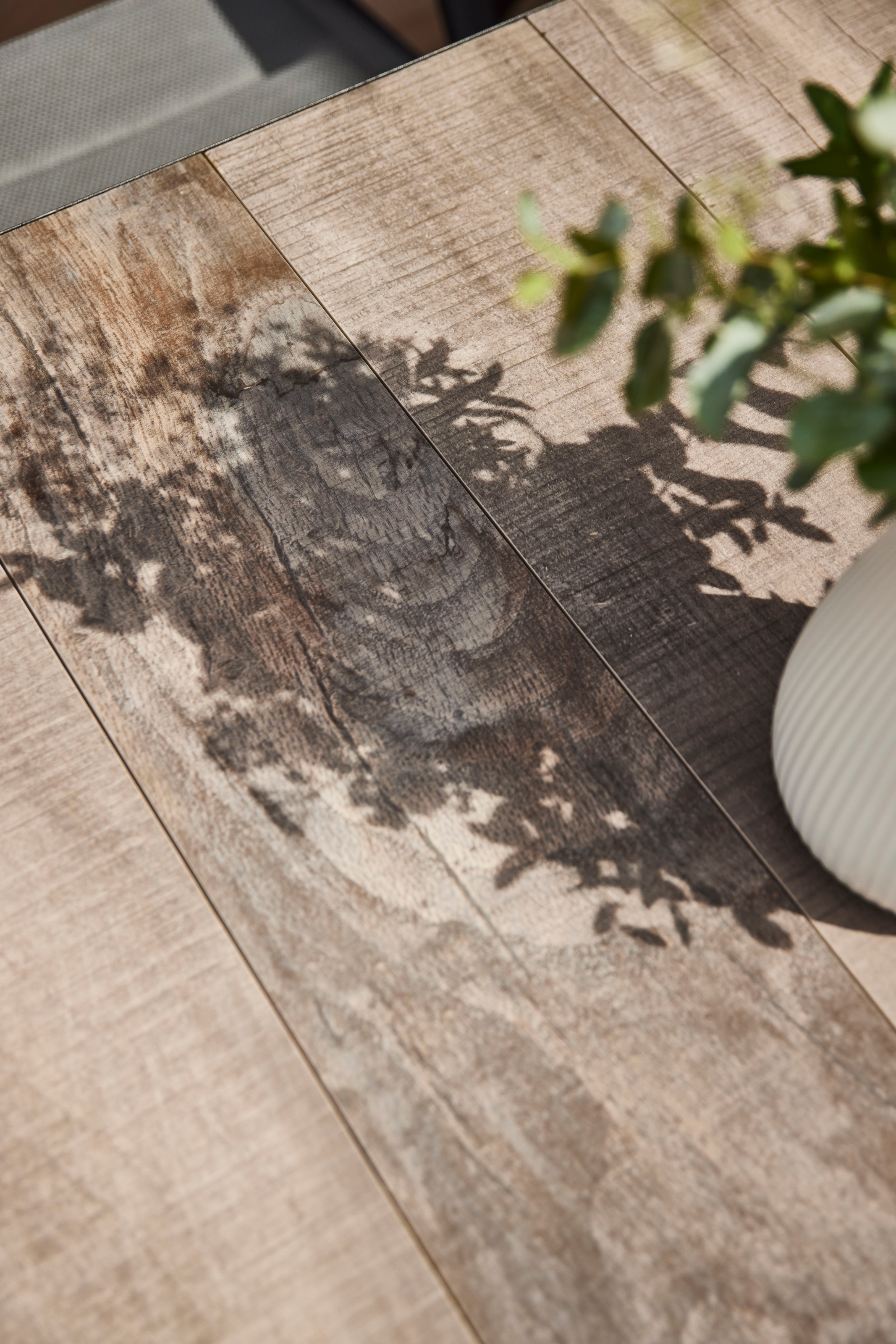 Siena Garden Gartentisch »SILVA Tisch 220x100cm matt anthrazit/washed grey« Aluminiumgestell matt anthrazit, Tischplatte aus Keramik, washed grey