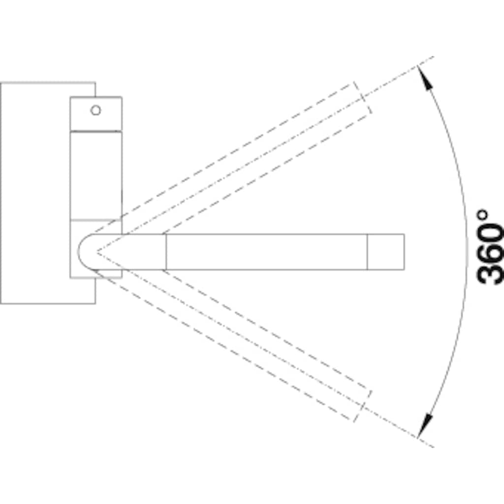 Blanco Küchenarmatur »CORESSA-F Hebel links«