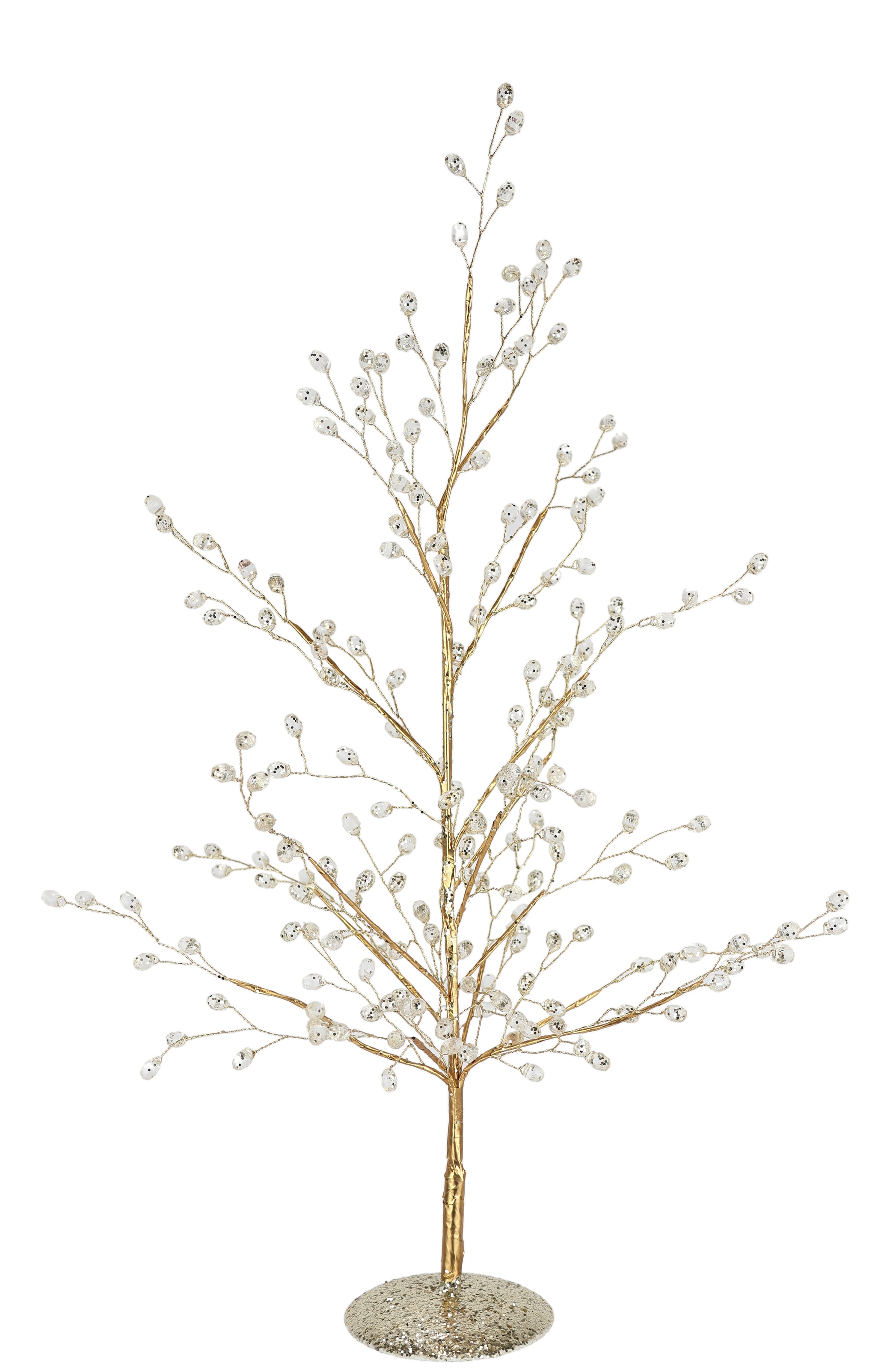 I.GE.A. Kunstbaum "Dekobaum mit Acryl-Steinchen" und Glimmer Weihnachtsbaum günstig online kaufen