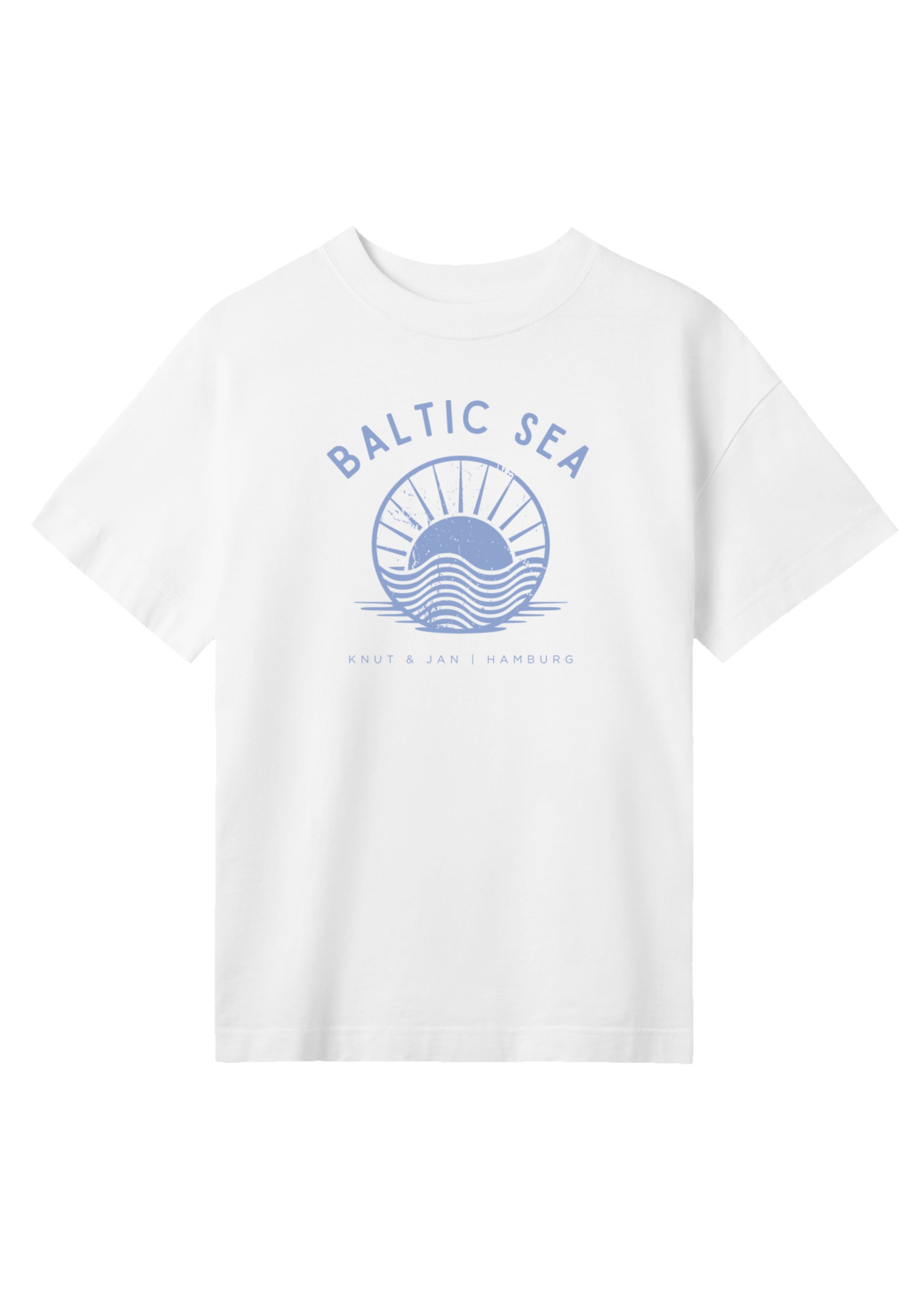 F4NT4STIC T-Shirt »Baltic Sea Knut und Jan«, Osteee Kollektion, Urlaub, Ahoi Moin