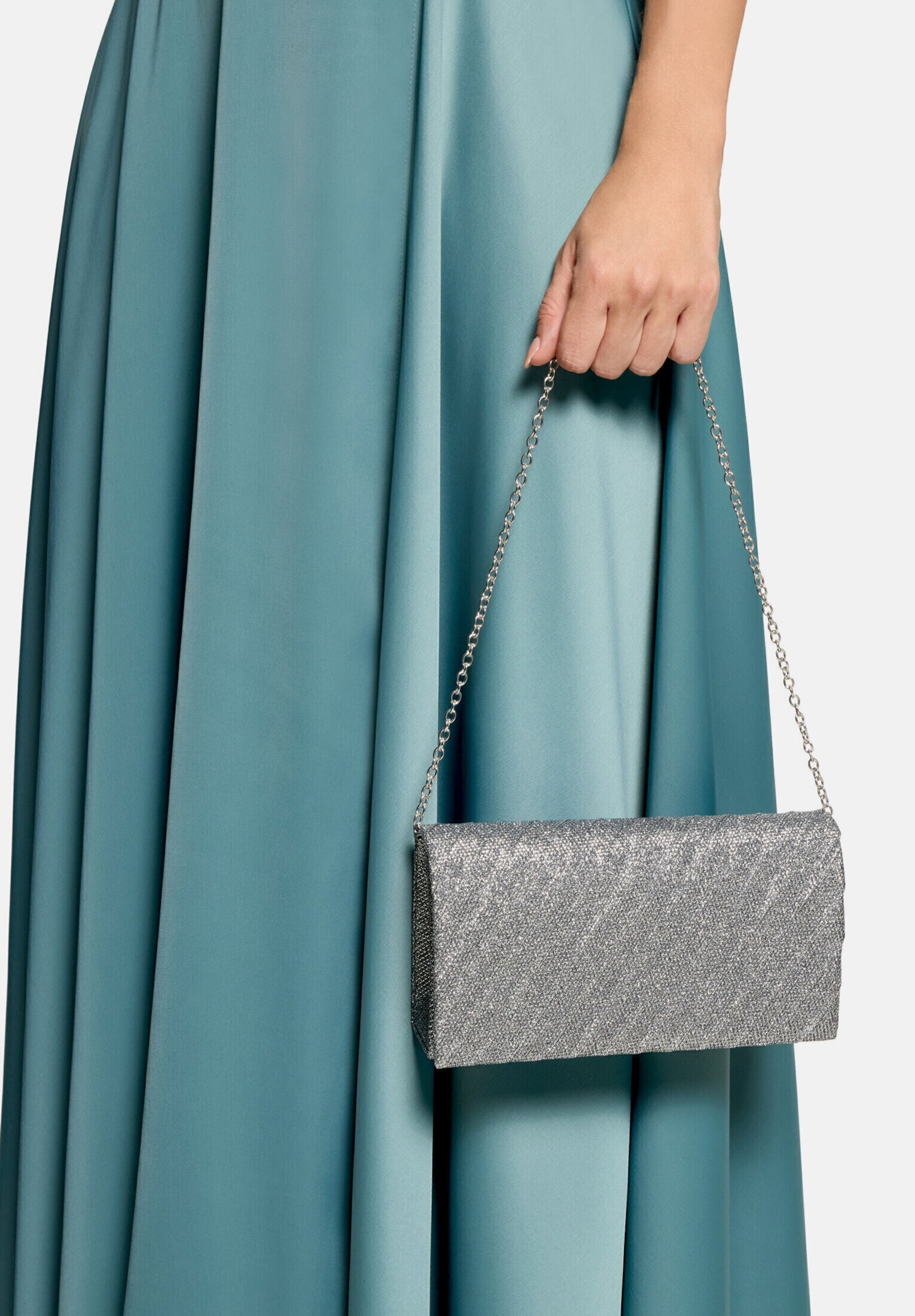 Vera Mont Abendtasche »Damen im Glitzer-Look« Falten