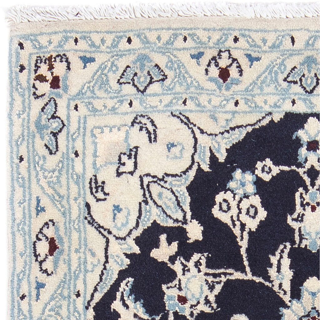 Wohnen Teppiche morgenland Wollteppich »Nain Medaillon Marrone chiaro 338 x 252 cm«, rechteckig, 1 mm Höhe, Unikat mit Zertifika