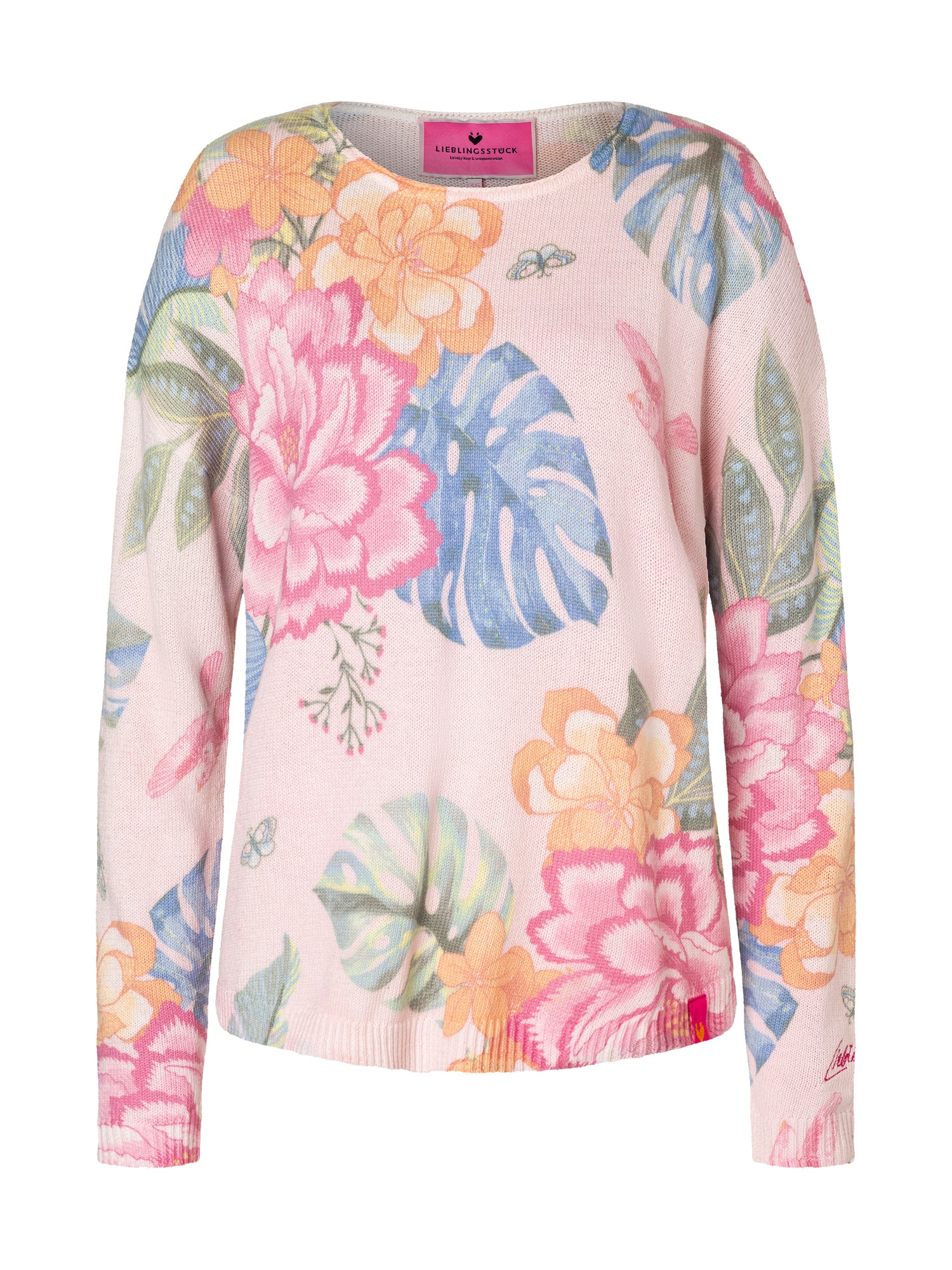 Lieblingsstück Strickpullover »ArmedaL« aus 70% Baumwolle