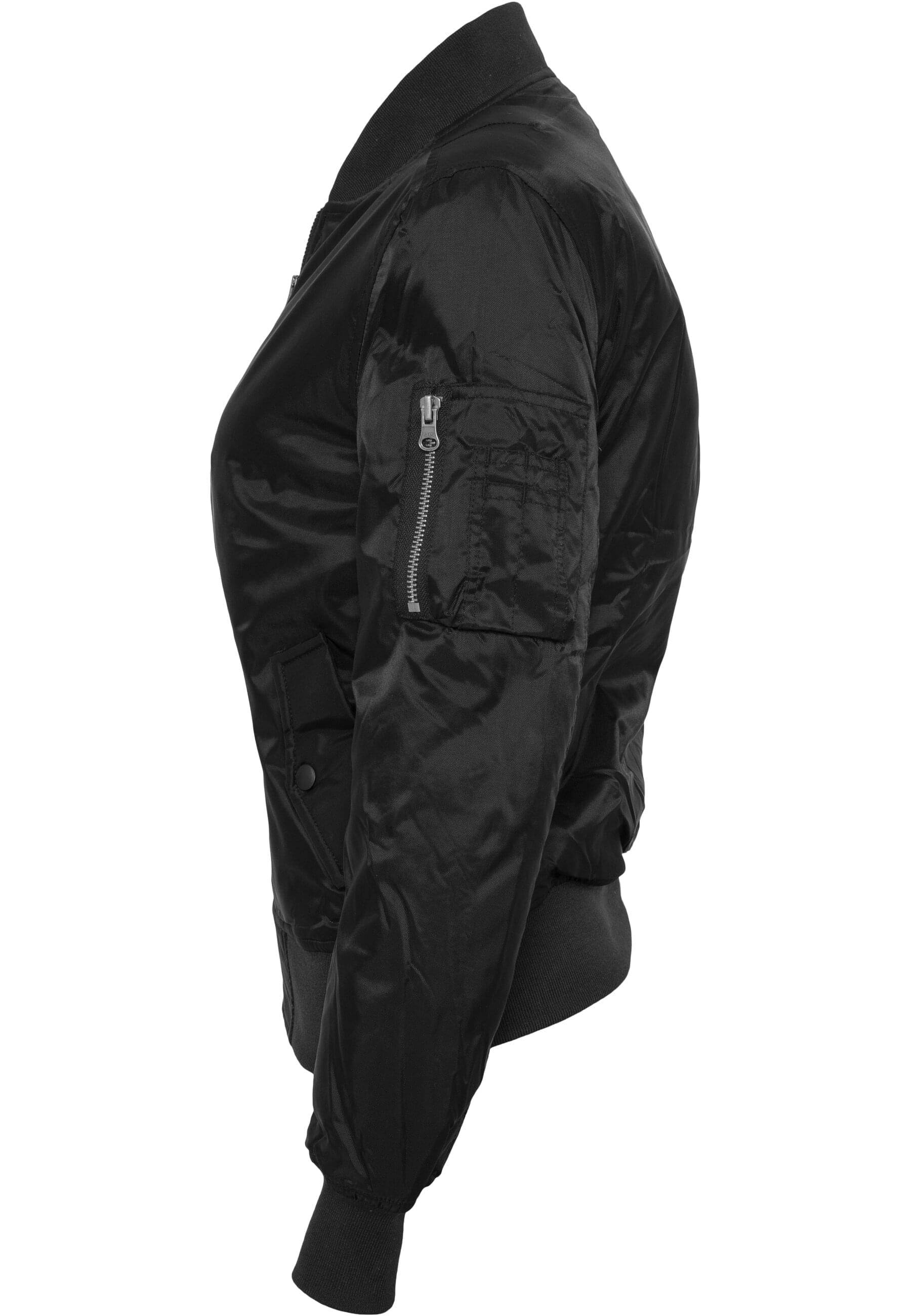 URBAN CLASSICS Allwetterjacke »Urban Classics Damen Ladies Basic Bomber Jacket«, (1 St.), ohne Kapuze