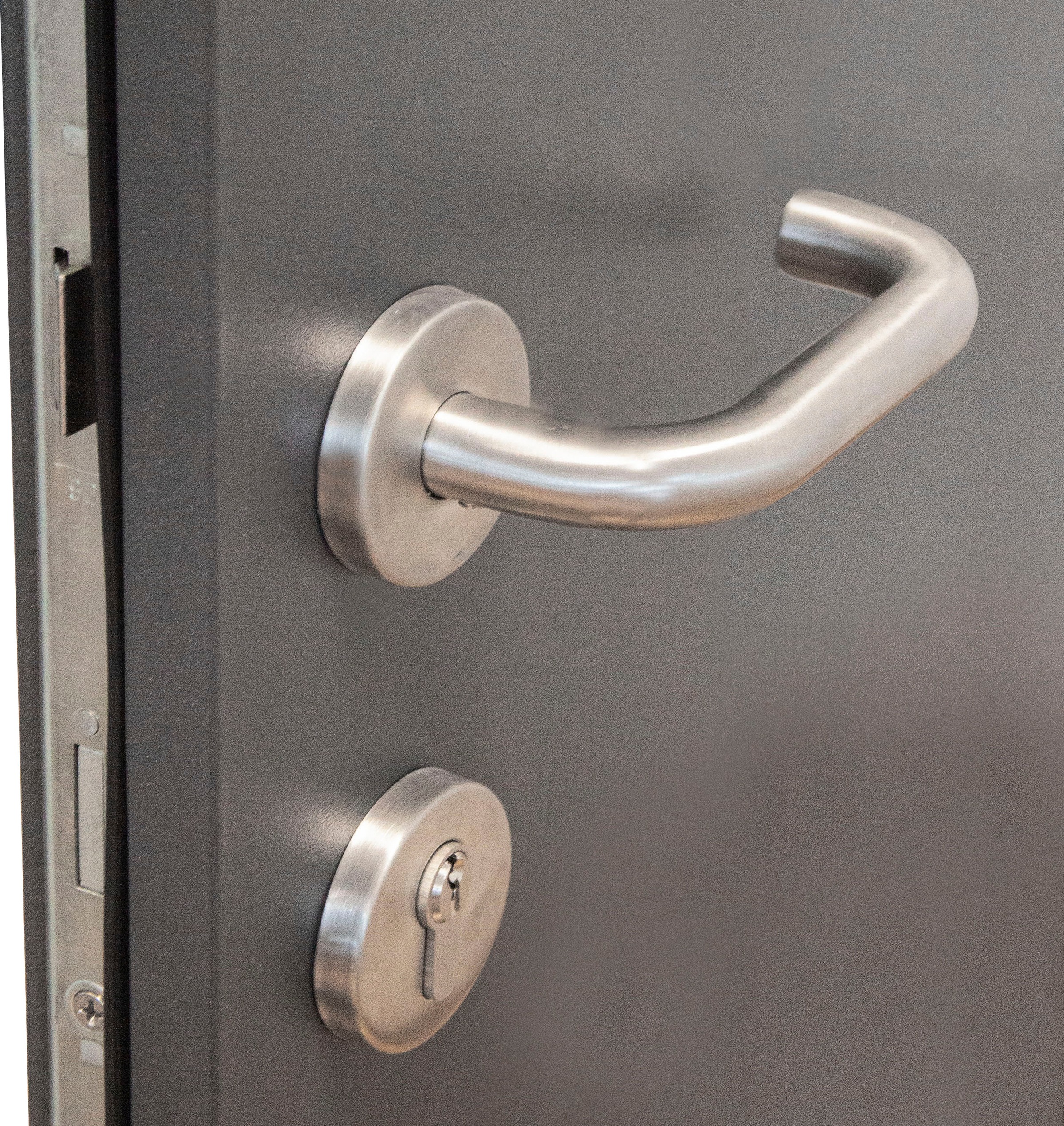 SplenDoor Haustür »OMIS Prime RC2«, einbruchhemmend & wärmegedämmt, mit 3fach Verglasung, mit