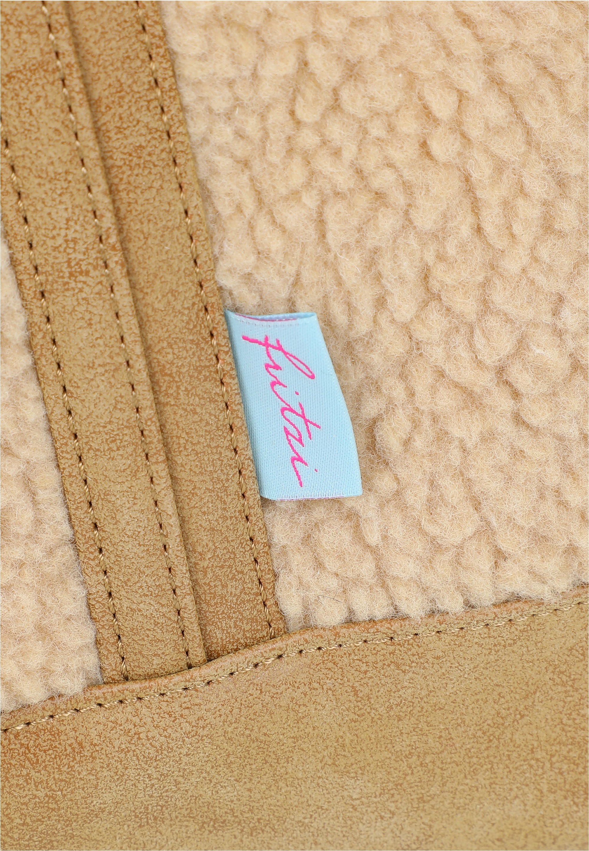 Fritzi aus Preußen Henkeltasche »Easy Tote Limited Teddy« im modernen Teddy-Look