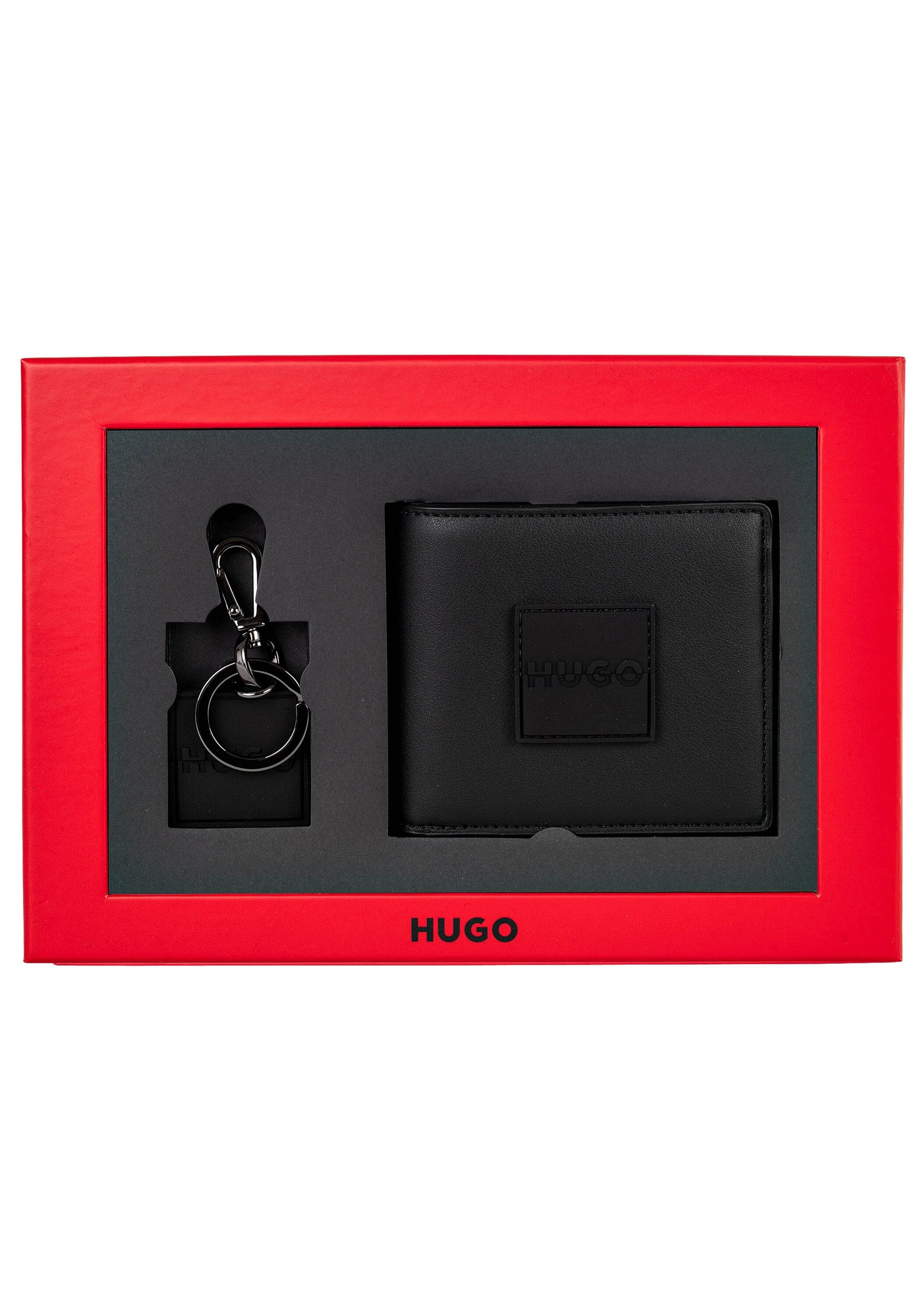 HUGO Geldbörse »Geldbörse GB_4CC&Key RubPatch«