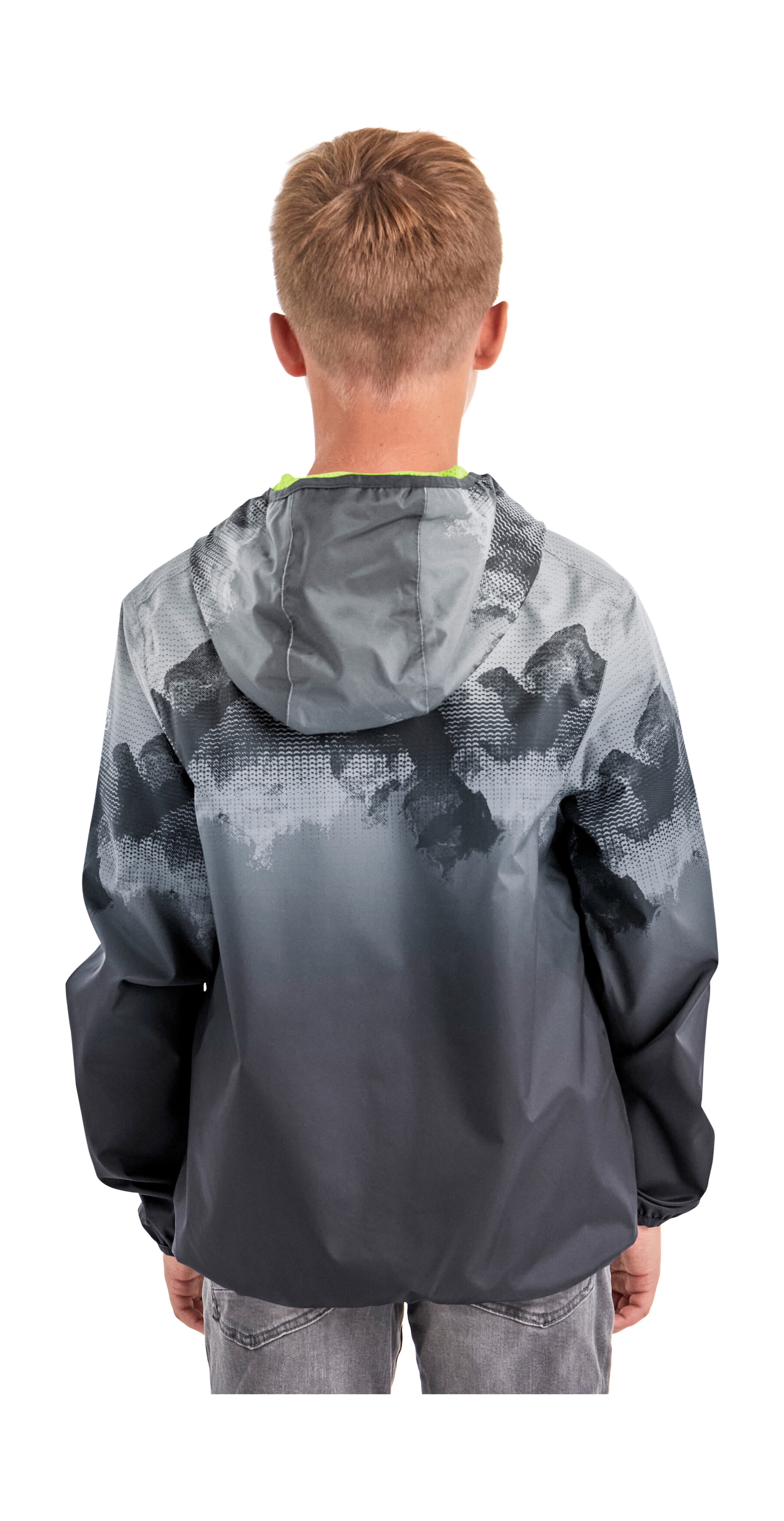 Killtec Outdoorjacke »Lyse BYS JCKT B«, Leichte, wasserdichte Kinderjacke, klein verpackbar, cooles Muster