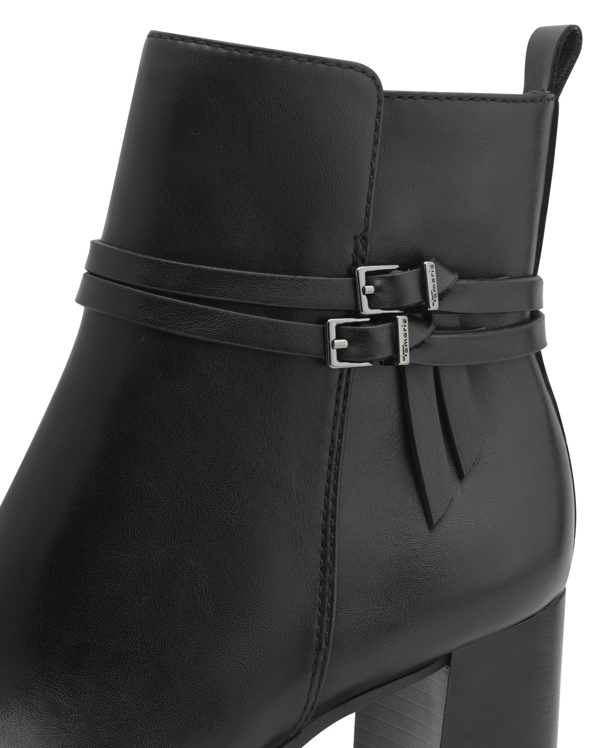 Thumbnail - Tamaris Stiefelette, Blockabsatz, Businessschuh, Ankleboots mit Zierriemchen