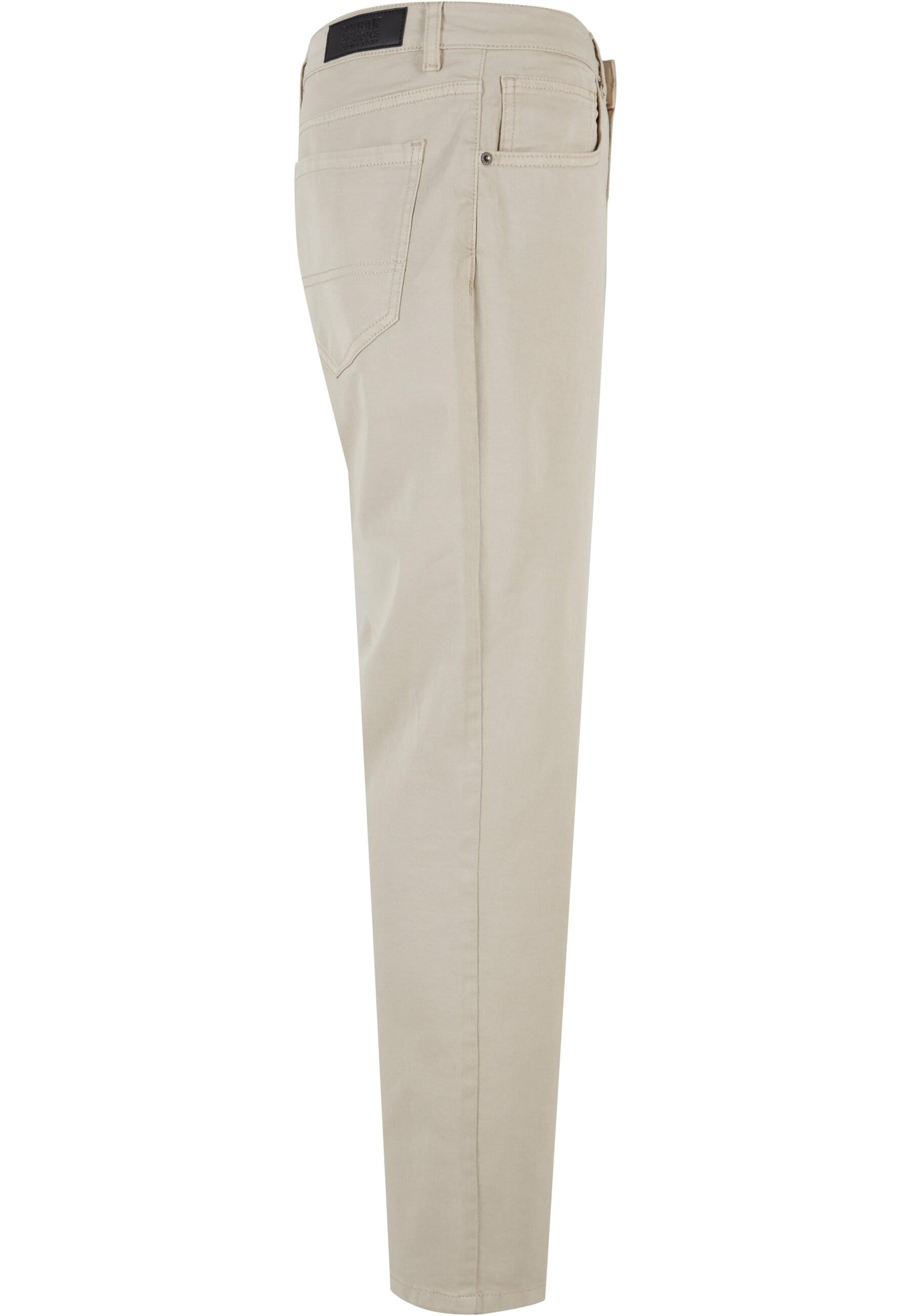 URBAN CLASSICS Stoffhose »Urban Classics Herren Stretch Twill 5 Pocket Pants«, (1 tlg.)