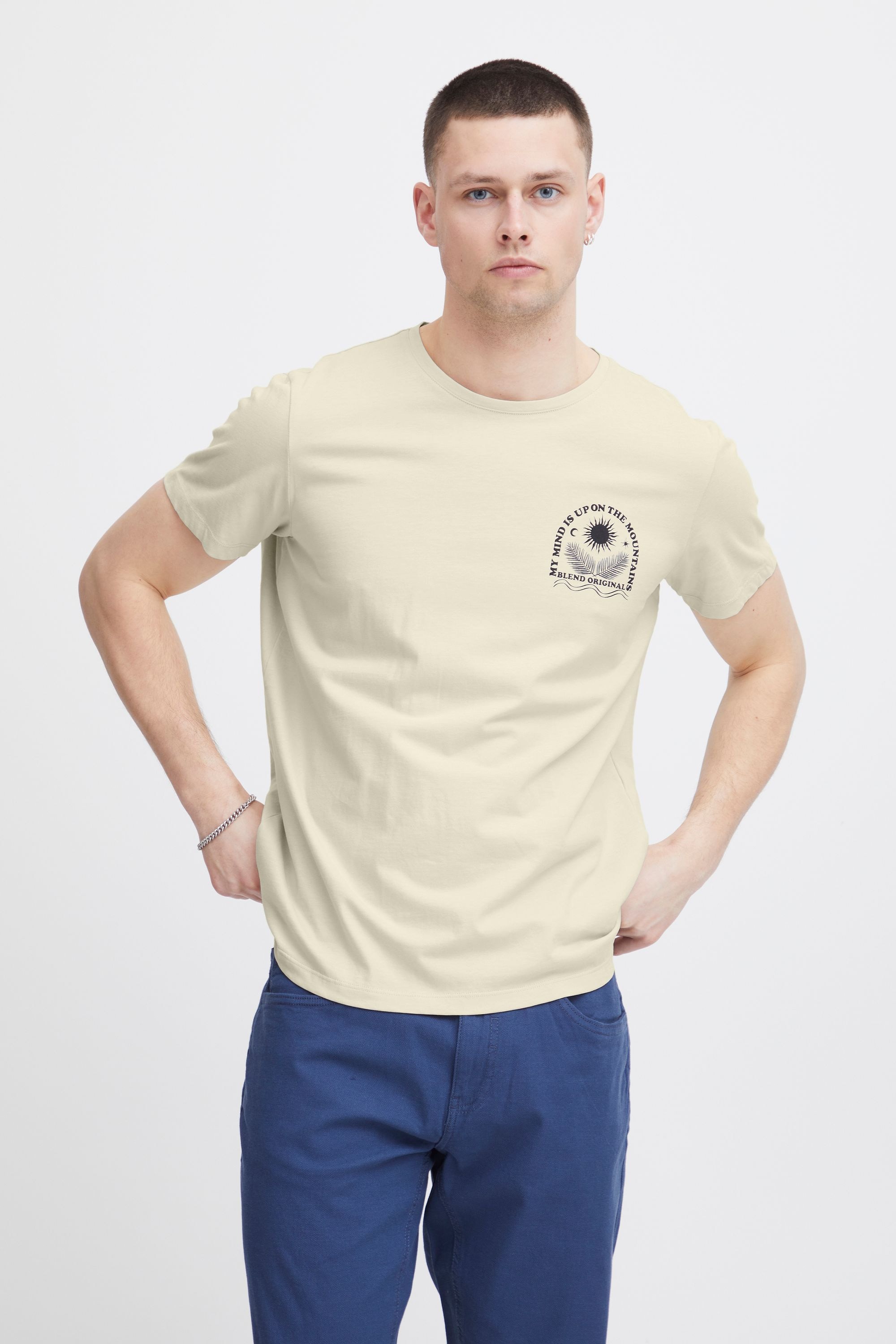 Blend T-Shirt "BHTee" Lässiges T-Shirt mit Print günstig online kaufen