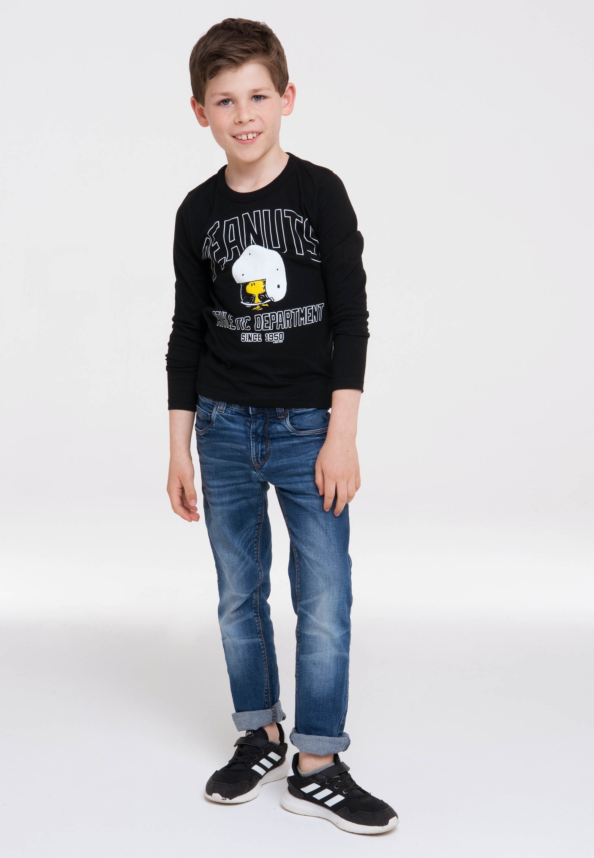 LOGOSHIRT Langarmshirt »Peanuts – Woodstock«, mit lizenziertem Print
