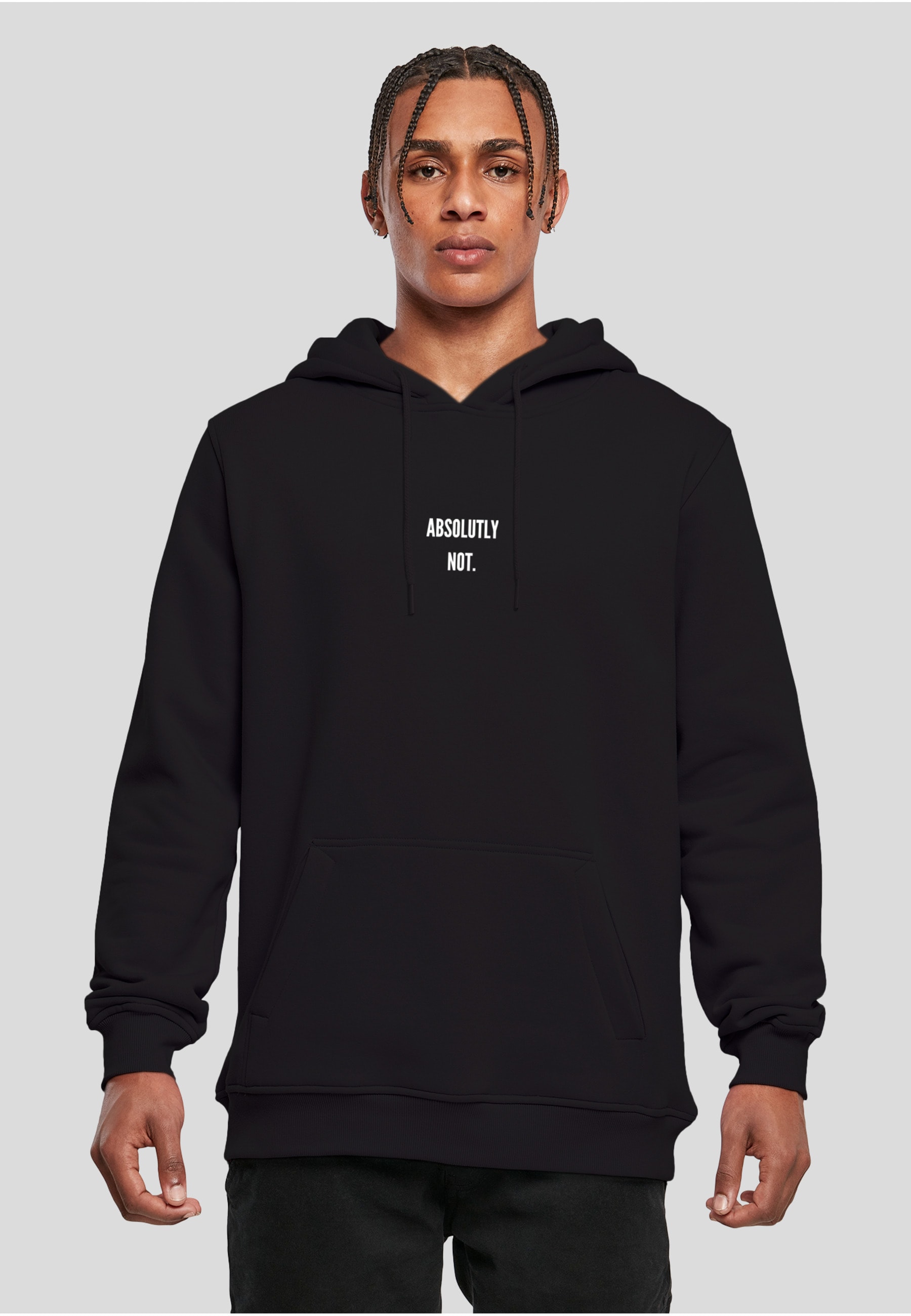 MisterTee Kapuzenpullover »MisterTee Herren Absolutely Not Hoody« 1 Stk.