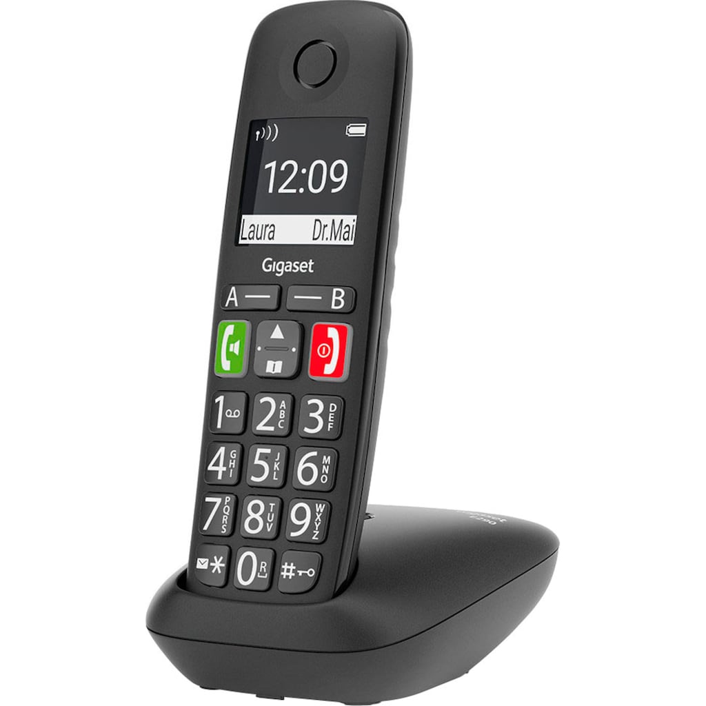 Gigaset Schnurloses DECT-Telefon »E290«, (Mobilteile: 1)