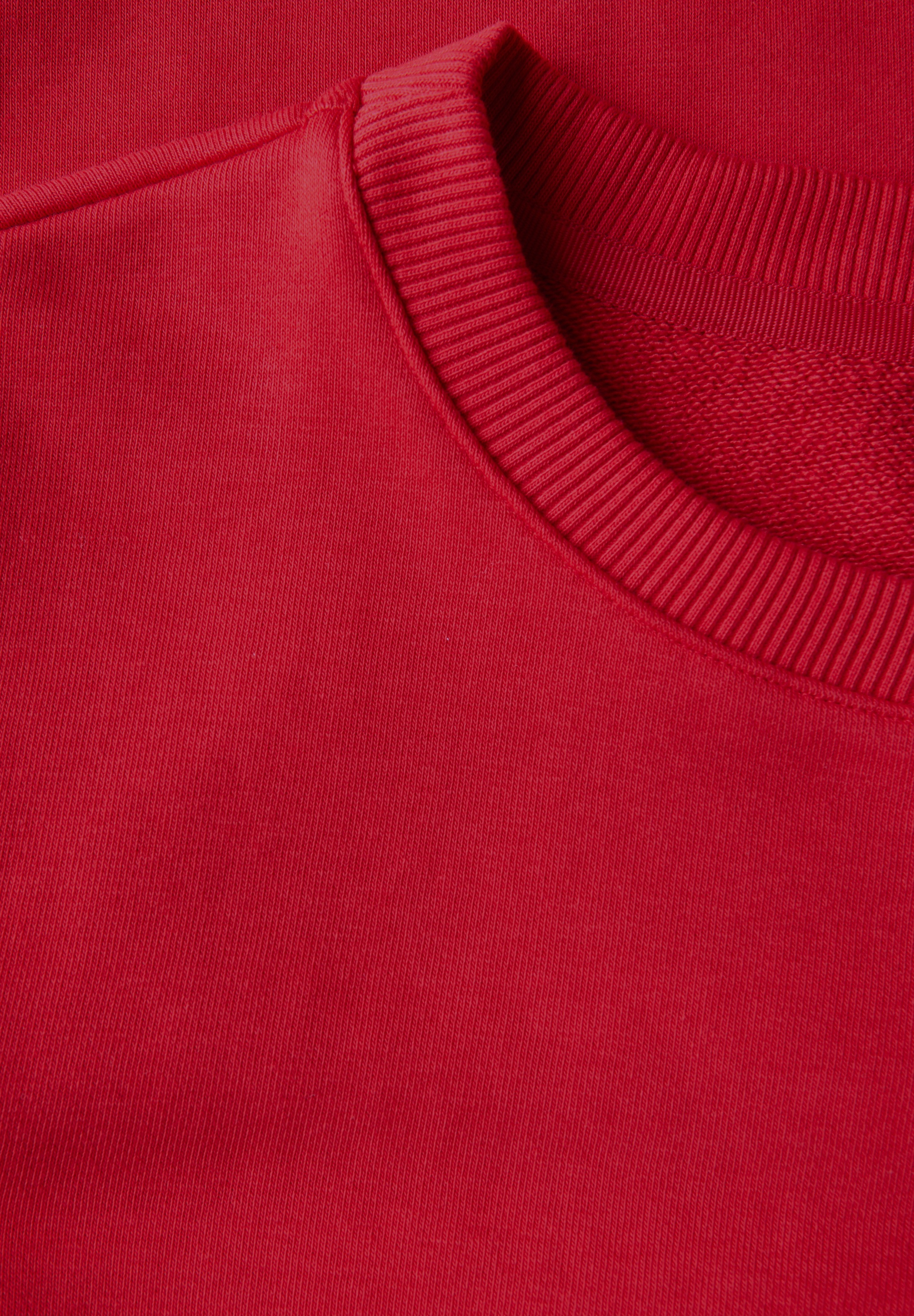 STREET ONE Sweatshirt, mit elastischem Materialmix