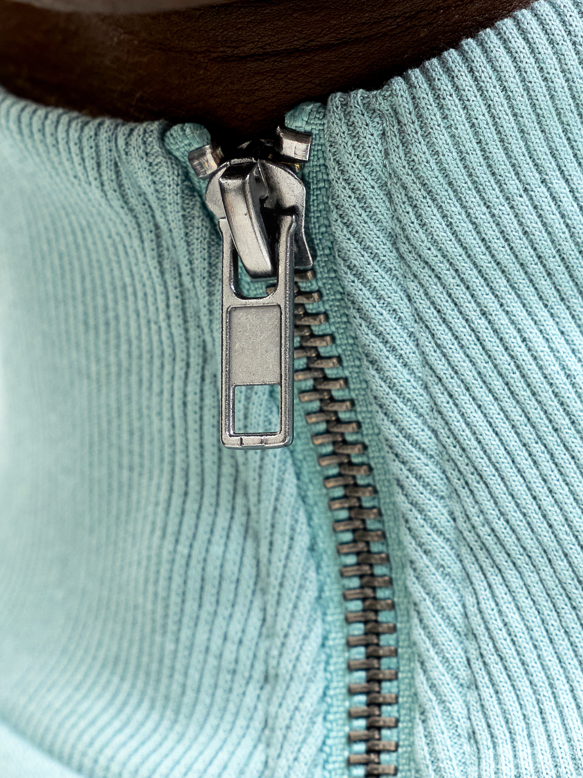 Thumbnail - Jack & Jones Sweatshirt "JJEBRADLEY SWEAT HALF ZIP NOOS", Materialmix, relaxed fit