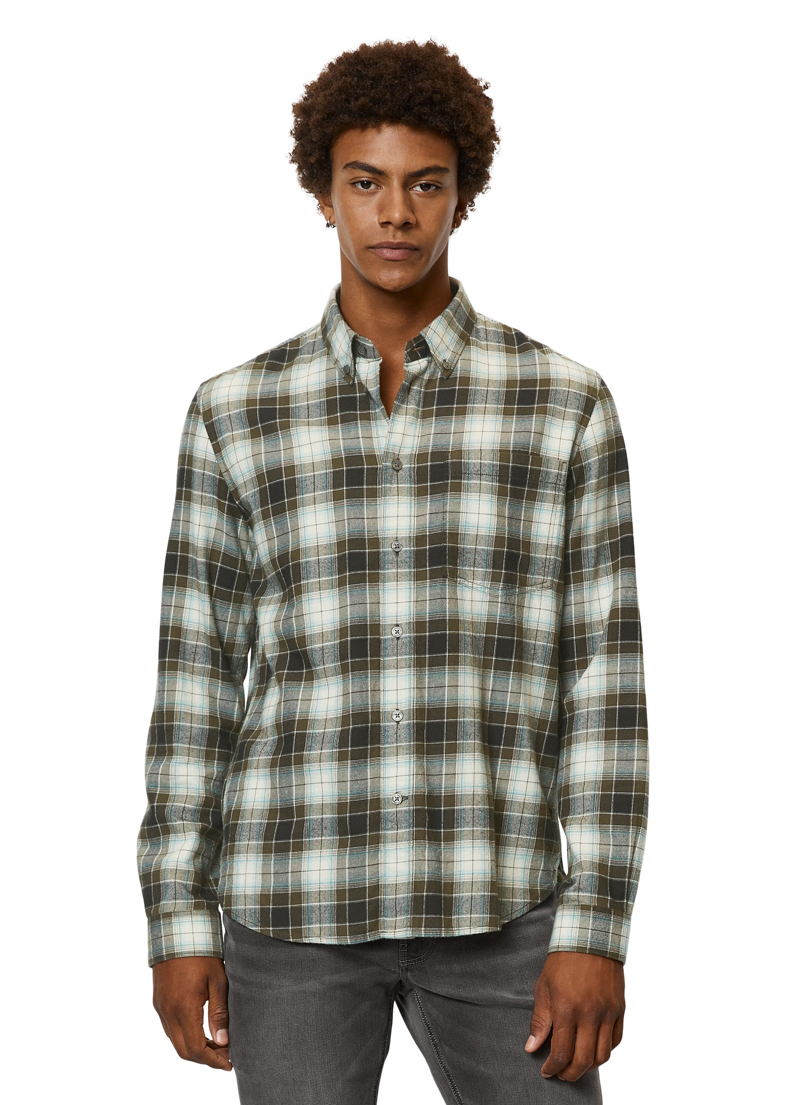 Marc O'Polo DENIM Langarmhemd »aus Organic Cotton«