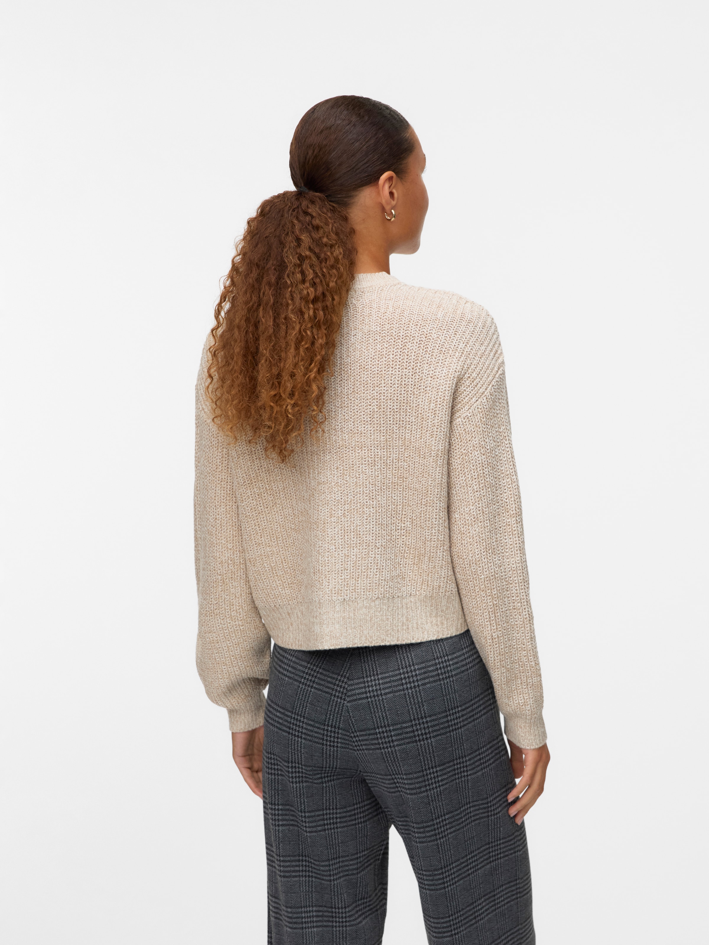Vero Moda Strickjacke "VMLEA LS O-NECK CARDIGAN NOOS" günstig online kaufen
