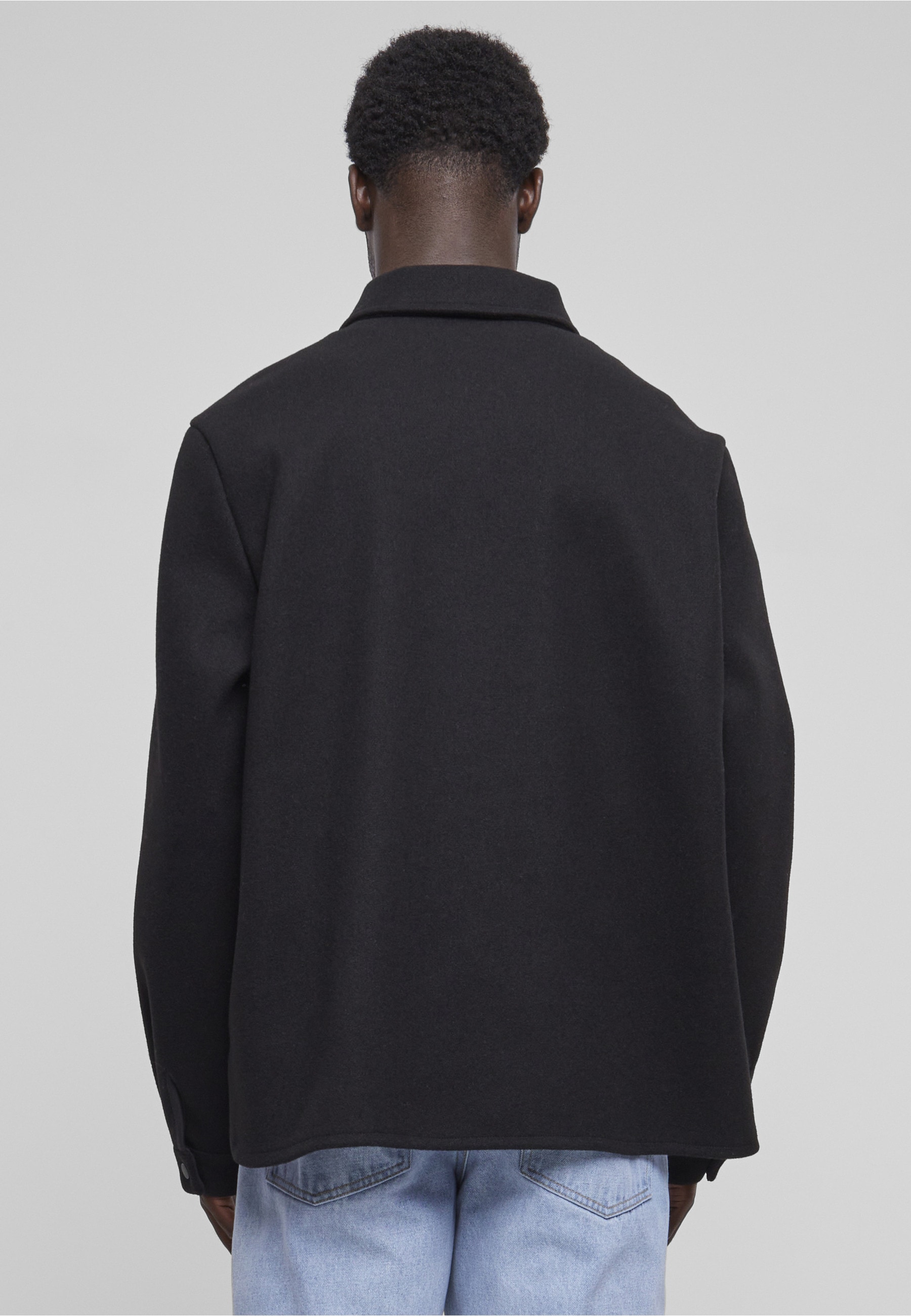 URBAN CLASSICS Kurzmantel »Urban Classics Herren Plain Overshirt«