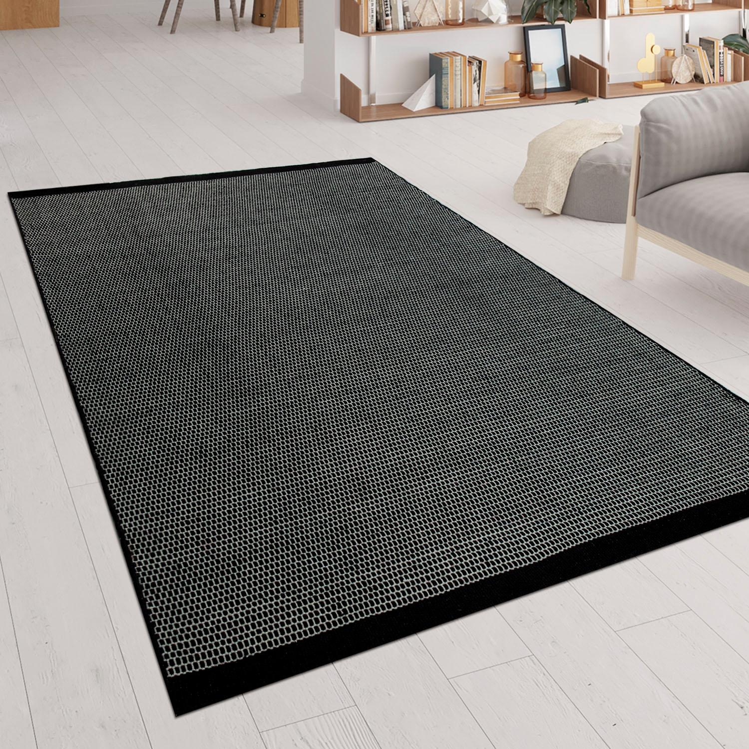 Paco Home Wollteppich »Kasko 300«, rechteckig, 12 mm Höhe, Handweb, Flachgewebe, reine Wolle, handgewebt, hochwertig verarbeitet