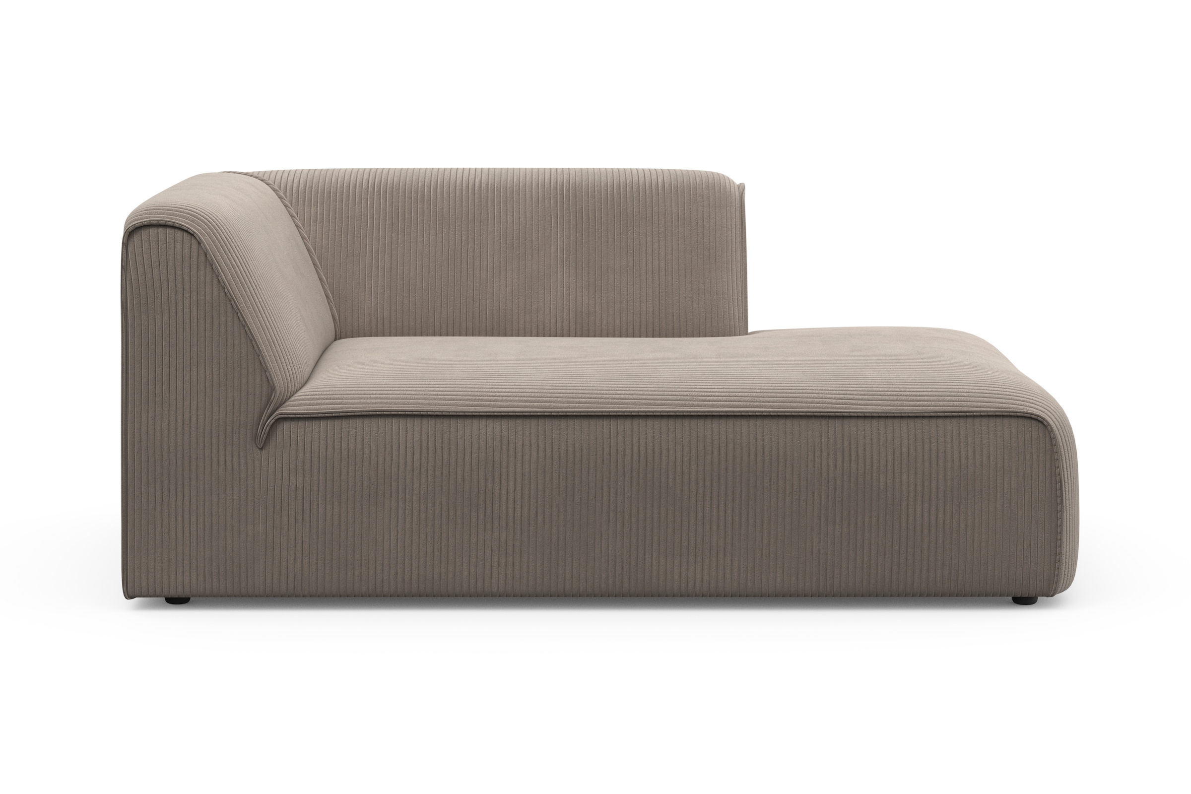 OTTO home Ottomane "Merid Chaiselongue, Maße B/T/H: 100/162/70 cm" als Modul oder separat verwendbar, für individuelle Zusammenstellung