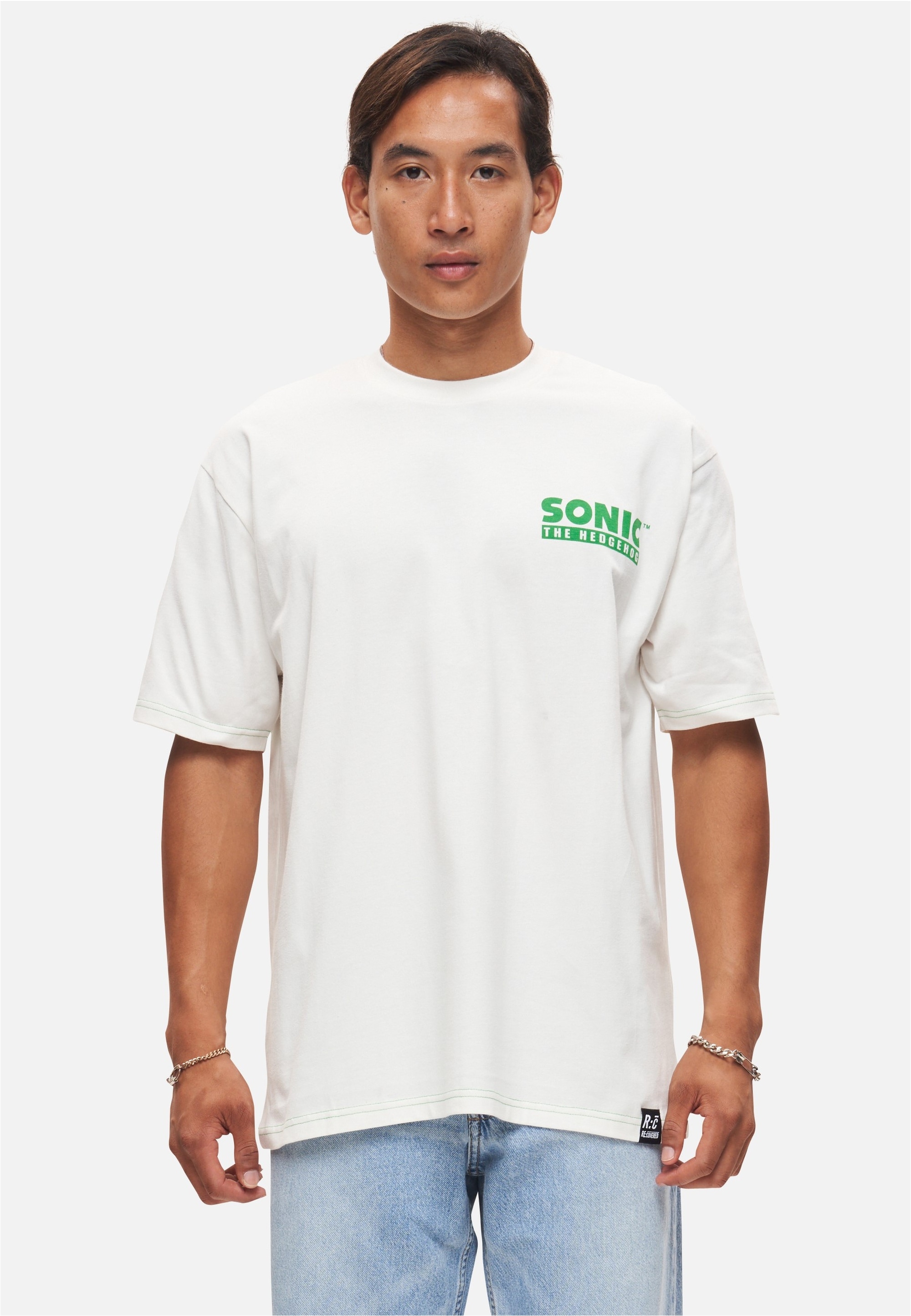 Recovered T-Shirt "Sonic Japanese Text", 1 Stk. mit angesagtem Print im Jap günstig online kaufen