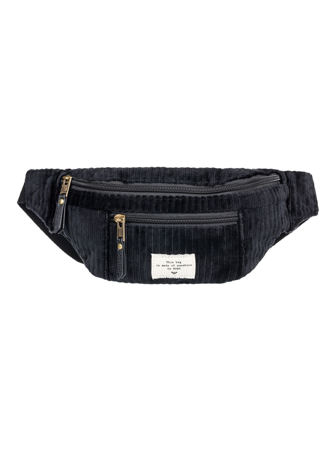 Plan B Gürteltasche Basic – 2 Große Taschen, Verstellbarer Gurt, 27x20 Cm, Schwarz – Für Stadt & Outdoor