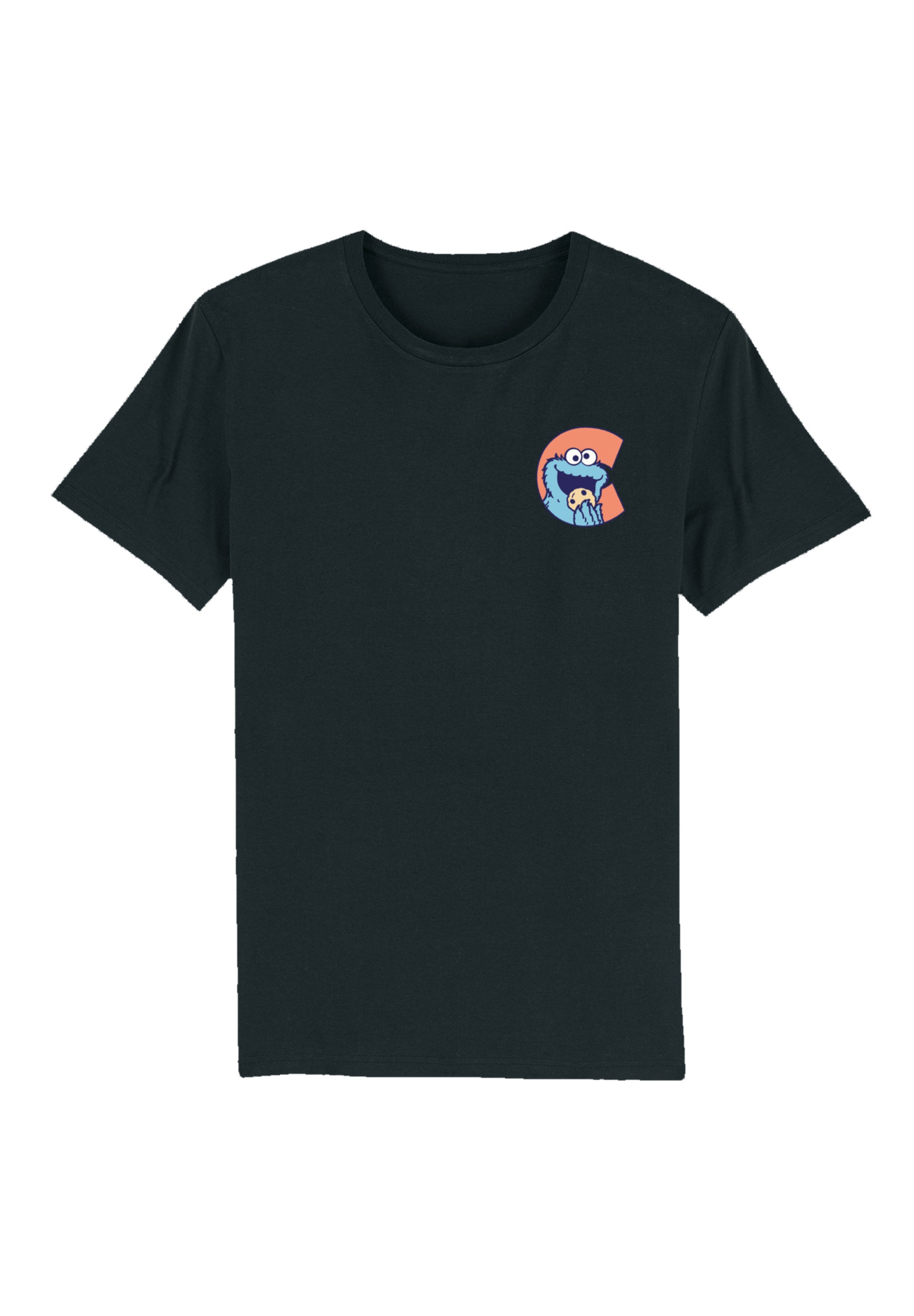 F4NT4STIC T-Shirt "Sesamstraße Cookie Monster "C"", Premium Qualität günstig online kaufen