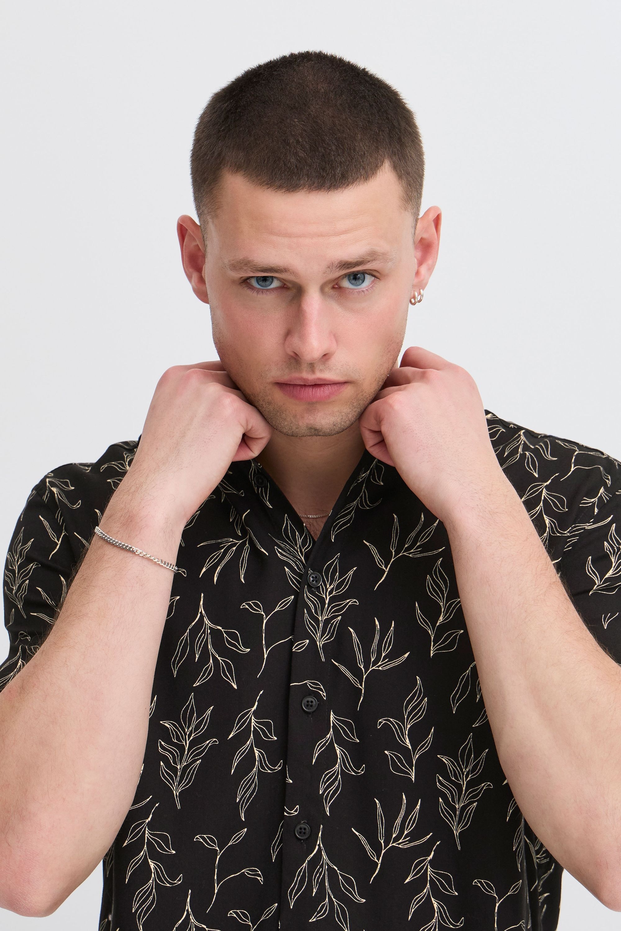 Blend Kurzarmshirt »Kurzarmhemd BHACE Shirt«