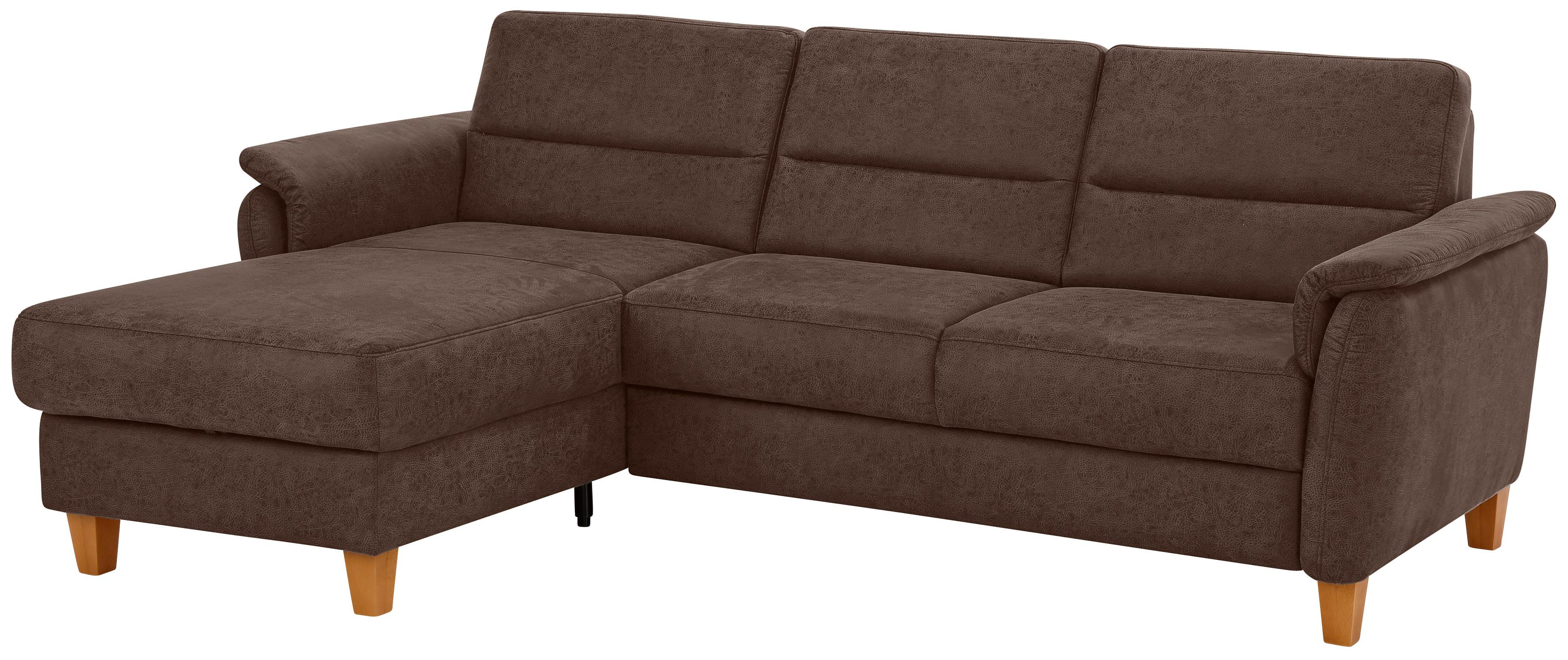 Home affaire Ecksofa "Palmera L-Form, B: 244 cm - OTTO. Verlässliche Qualität." optional Schlaffunktion & Bettkasten, Federkern