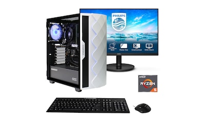 Gaming-PC-Komplettsystem »Gamemax Diamond WT SET02385«