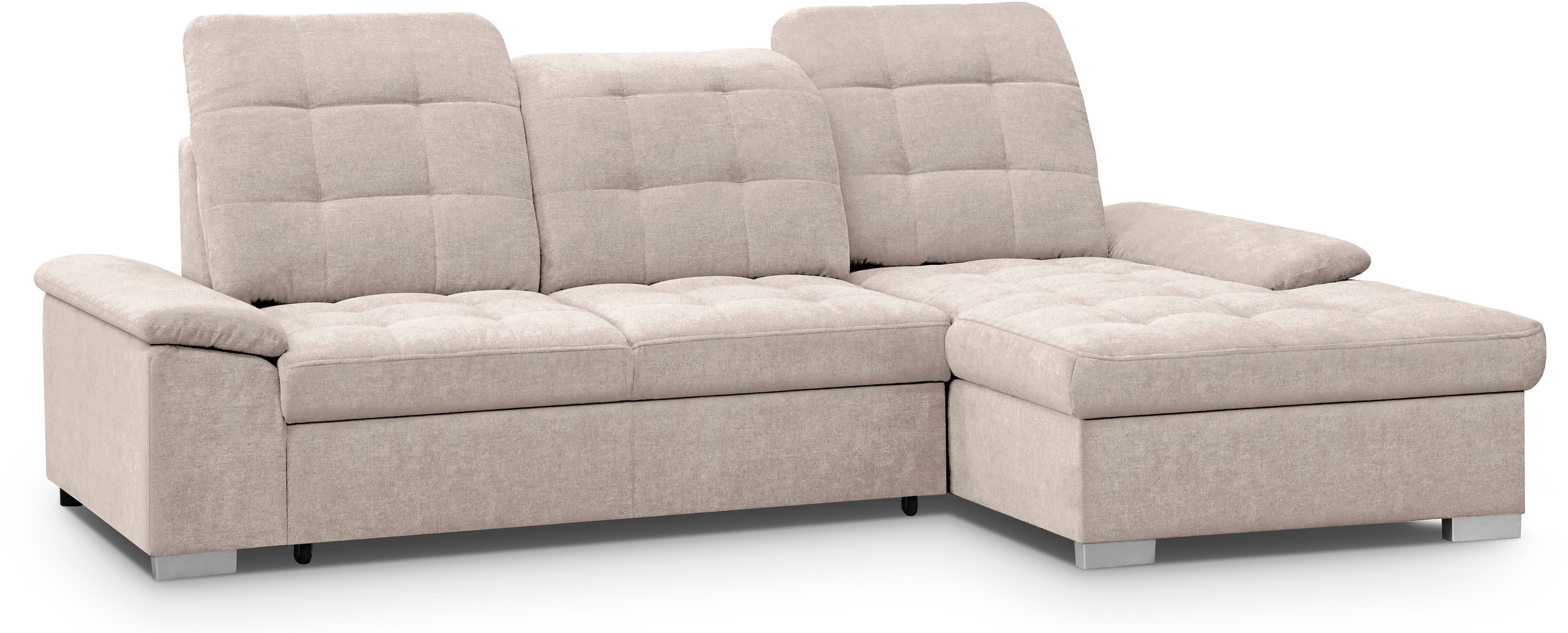 WERK2 Ecksofa "Carmen, mit Bettfunktion & Bettkasten, optional Sitztiefenve günstig online kaufen