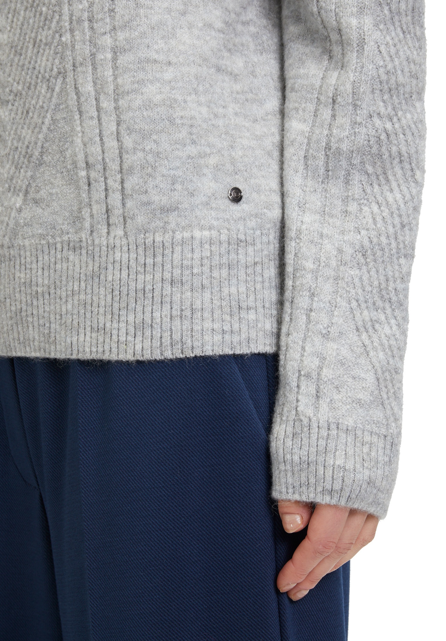Betty&Co Strickpullover »Betty & Co Damen Strickpullover mit Perlen«, (1 tlg.), Perlen