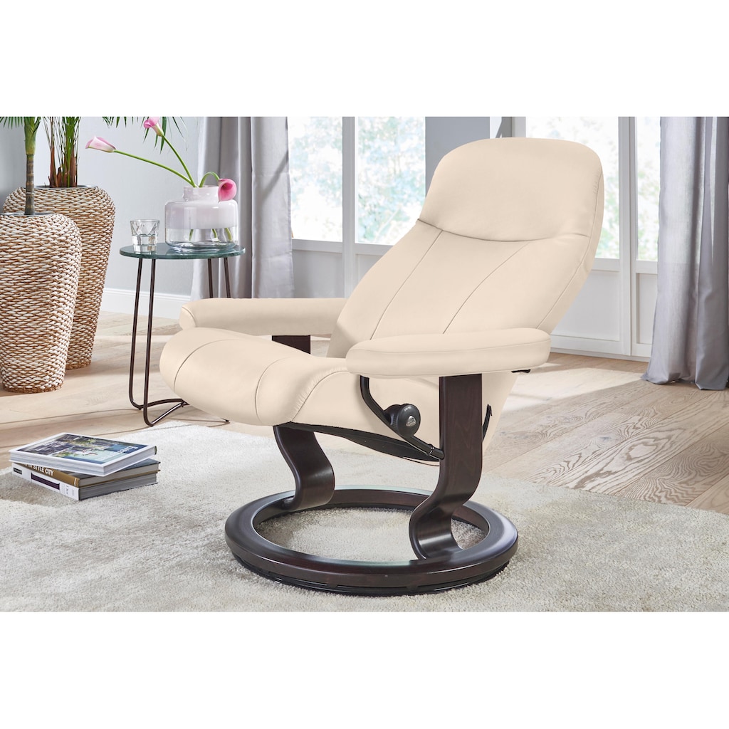 Stressless® Relaxsessel »Garda«, mit Classic Base, Größe M, Gestell Wenge