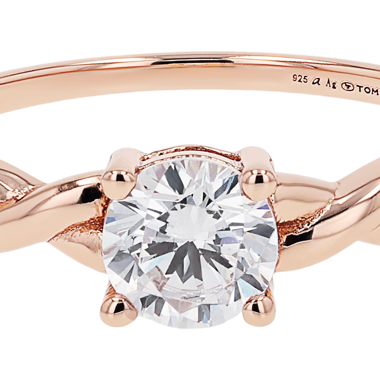 TOM TAILOR Fingerring mit Zirkonia (synth.)
