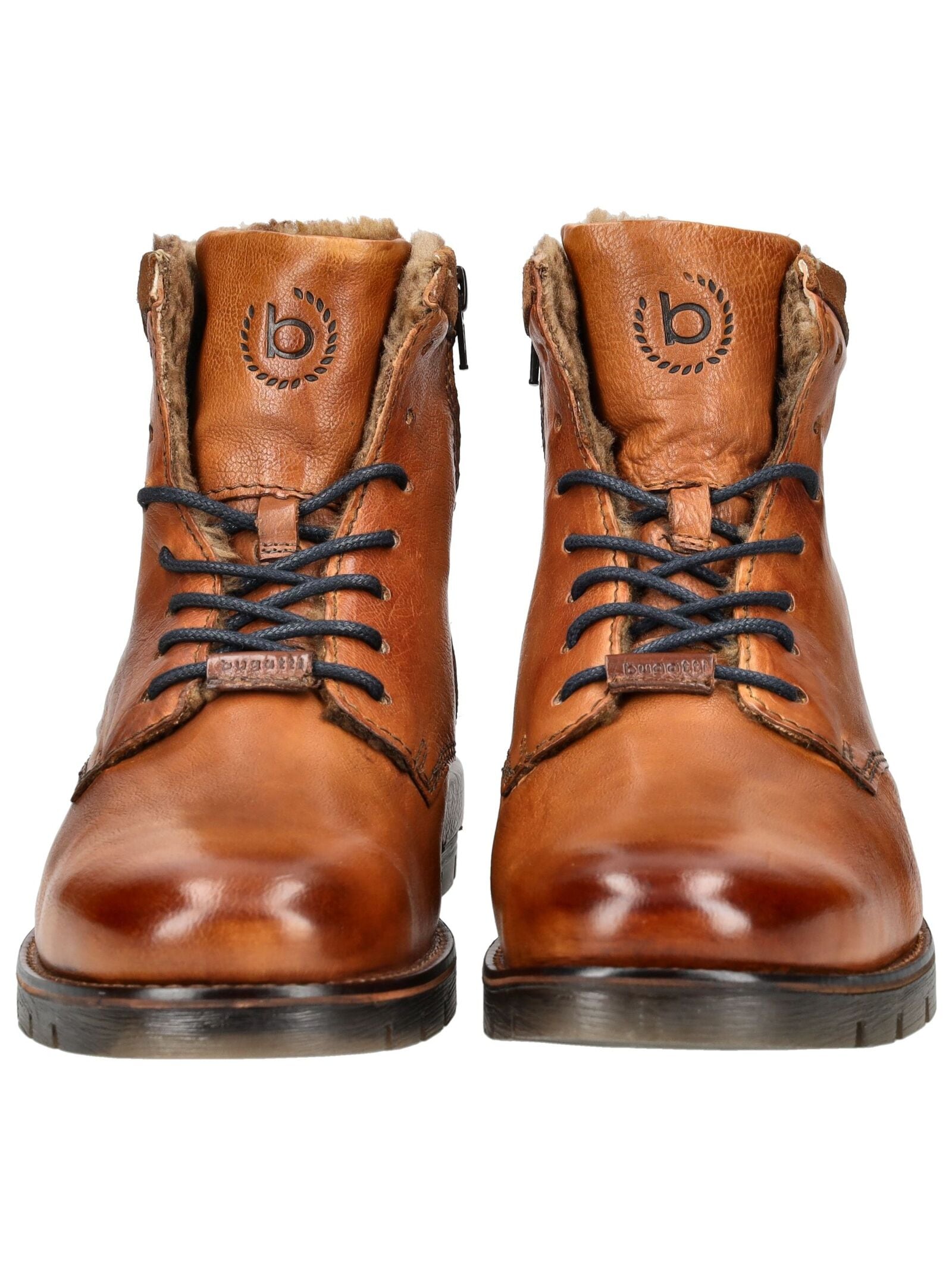 bugatti Schnürstiefelette »bugatti Stiefelette Leder«