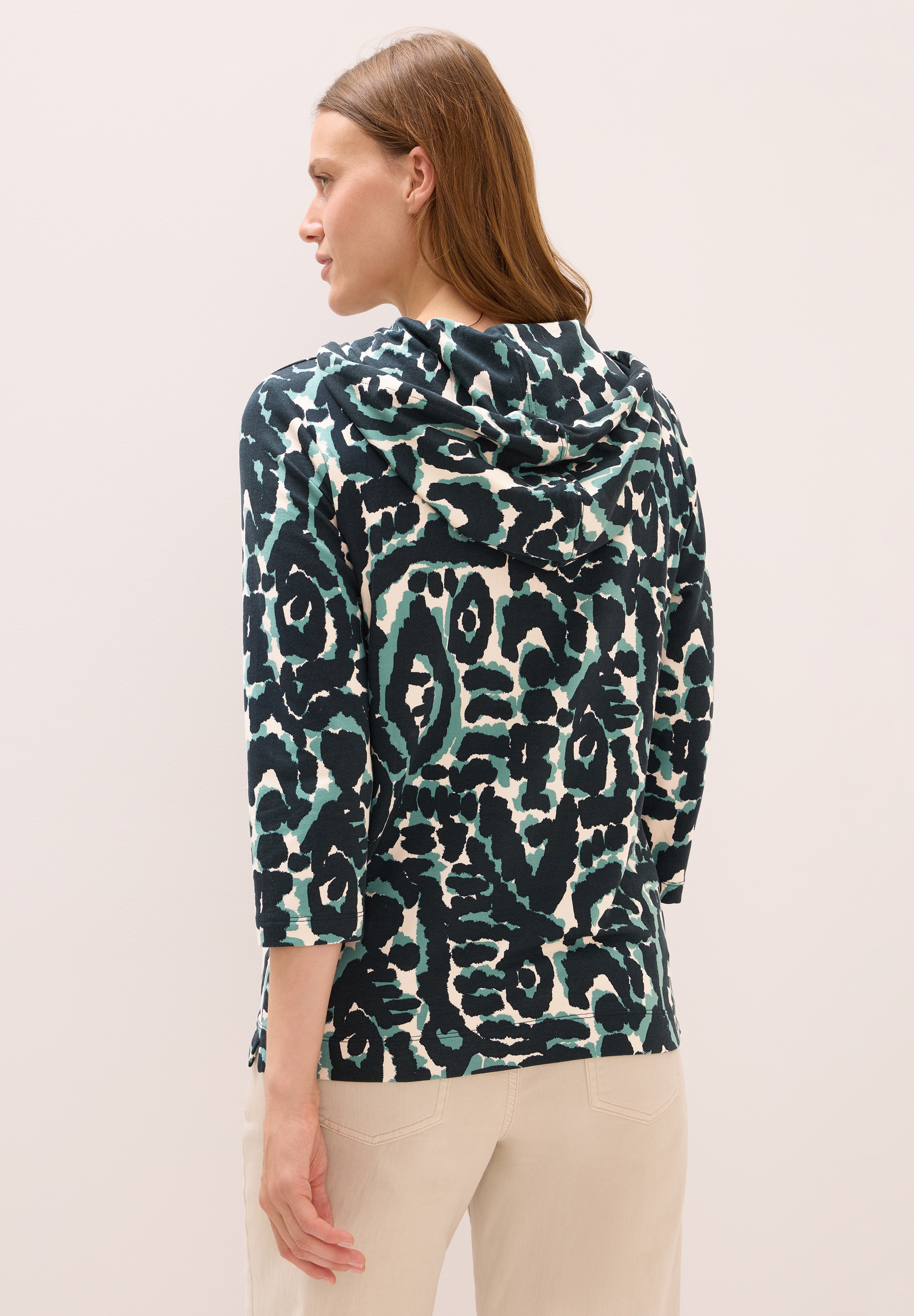 Cecil Kapuzenshirt, im soften Baumwoll-Mix