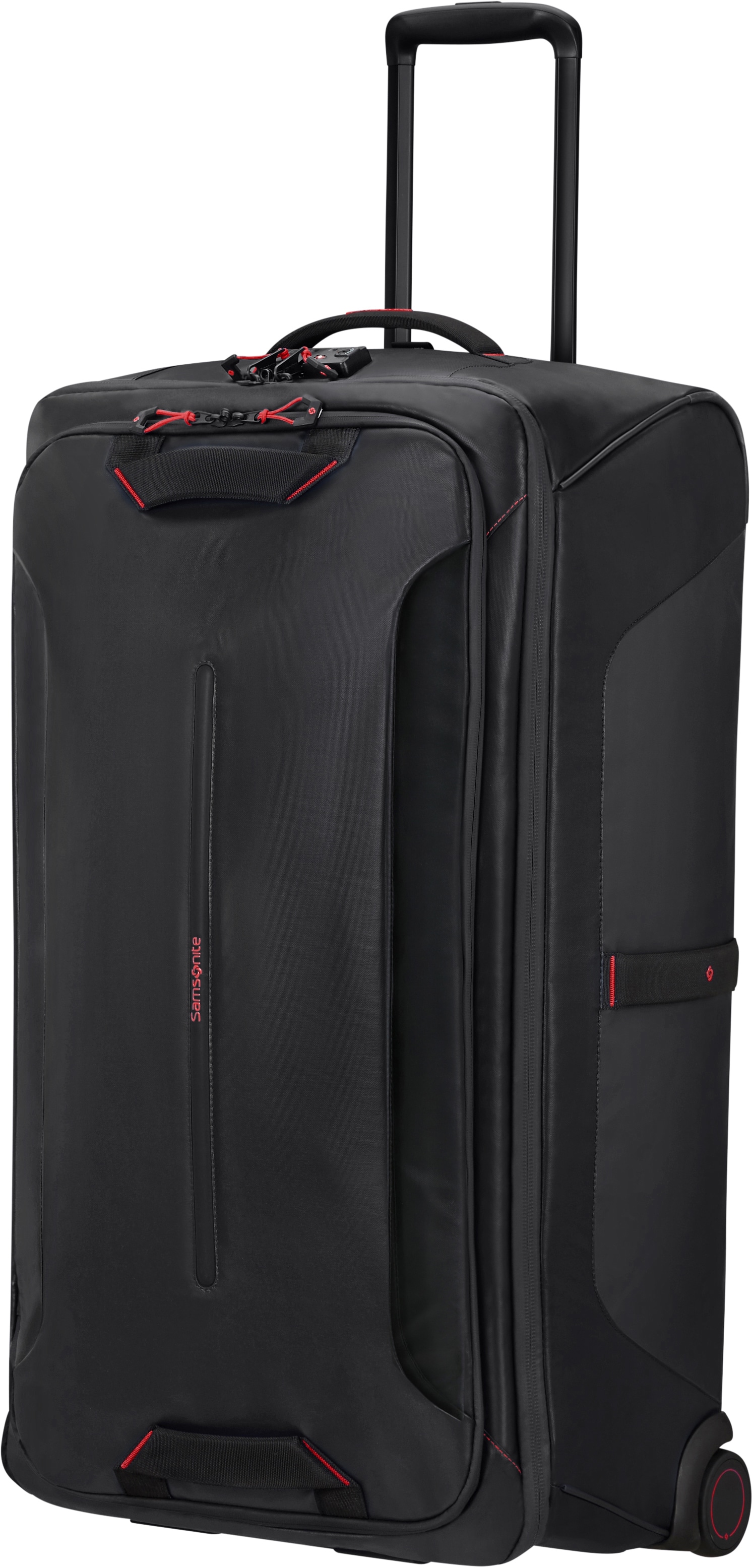 BAUR teilweise Rucksackfunktion; 79 und kaufen Black«, Samsonite Material cm, »Ecodiver, Trolley- | aus recyceltem Reisetasche mit