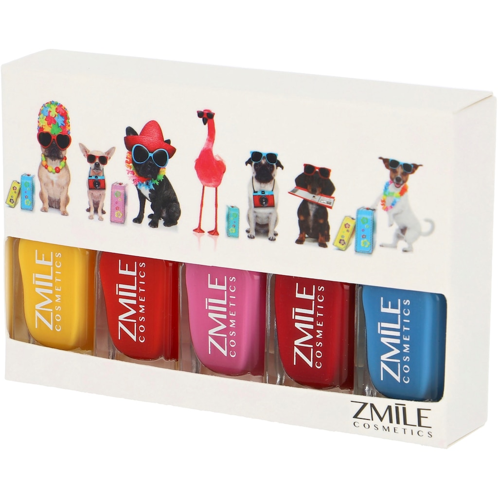 ZMILE COSMETICS Nagellack-Set »Gel Like Nail Polish Set 'Summer Vacation'«, (5 tlg.)