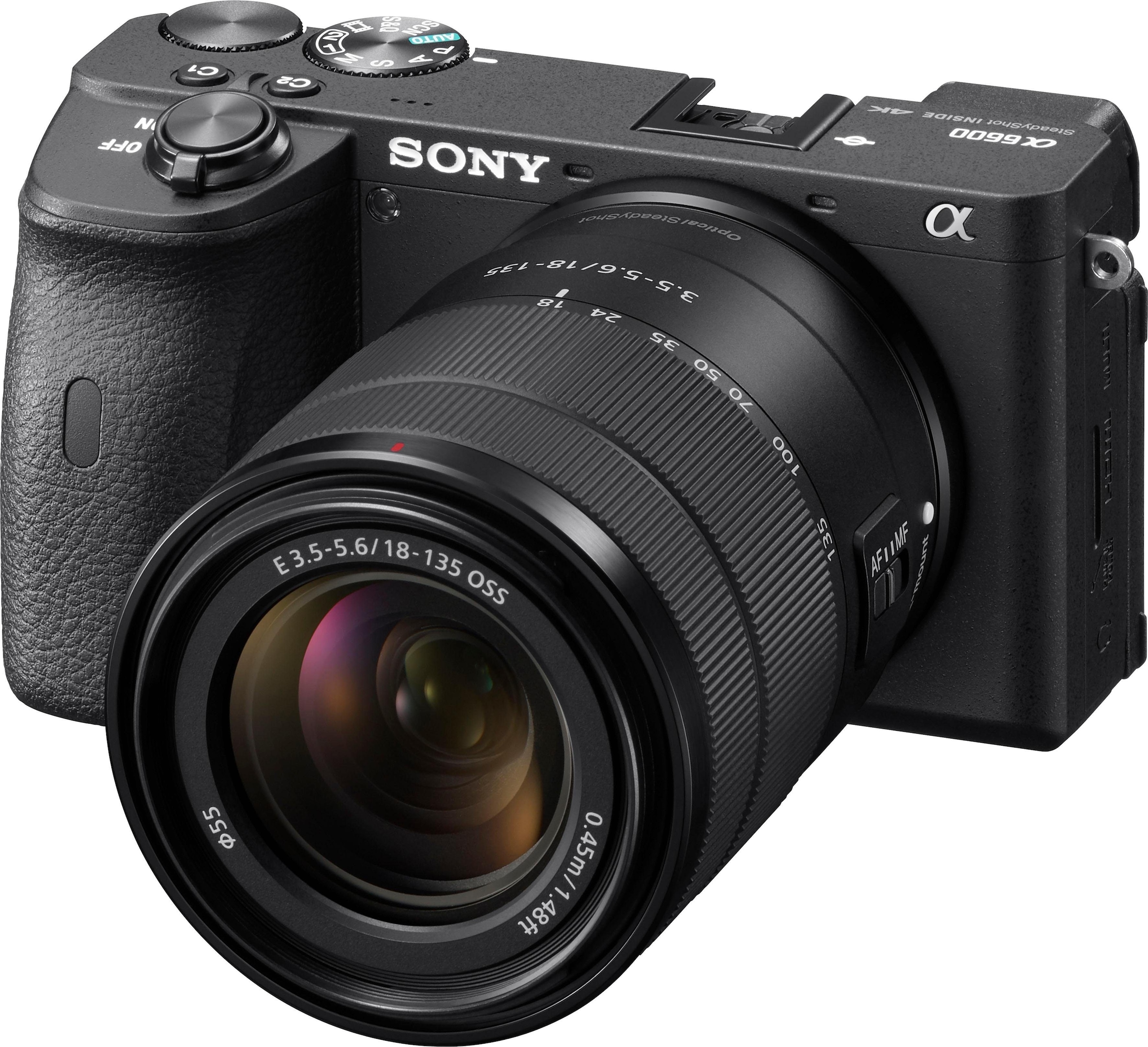 24,2 Sony BAUR Systemkamera MP, »Alpha 6600 | + SEL18135«, NFC-Bluetooth- SEL18135, (Wi-Fi) WLAN