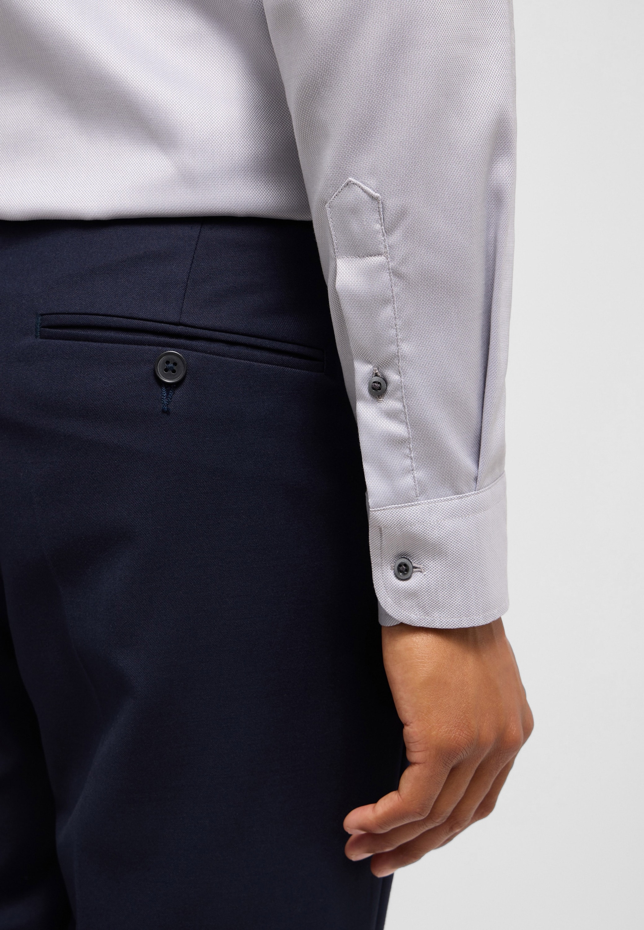 Eterna Langarmhemd »SLIM FIT«, EASY IRON (bügelleicht)