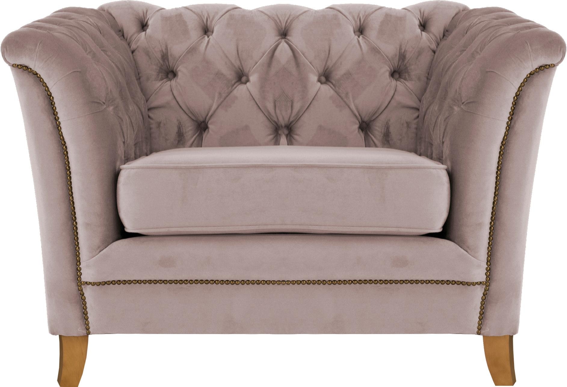 Home affaire Sessel "Newport modernes Chesterfield", mit Knopfheftung im Rü günstig online kaufen