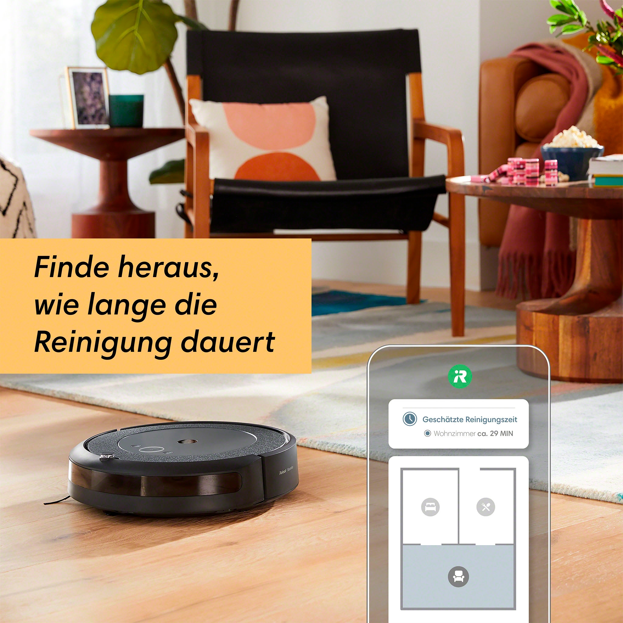 iRobot Saugroboter »Roomba i5 (i5154)«, Einzelraumkartierung, App-/Sprachsteuerung