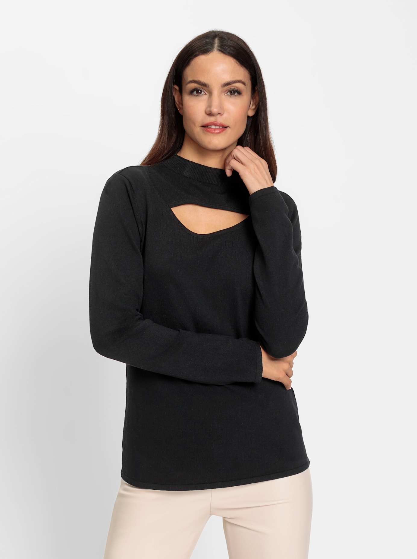 heine Stehkragenpullover »Pullover«