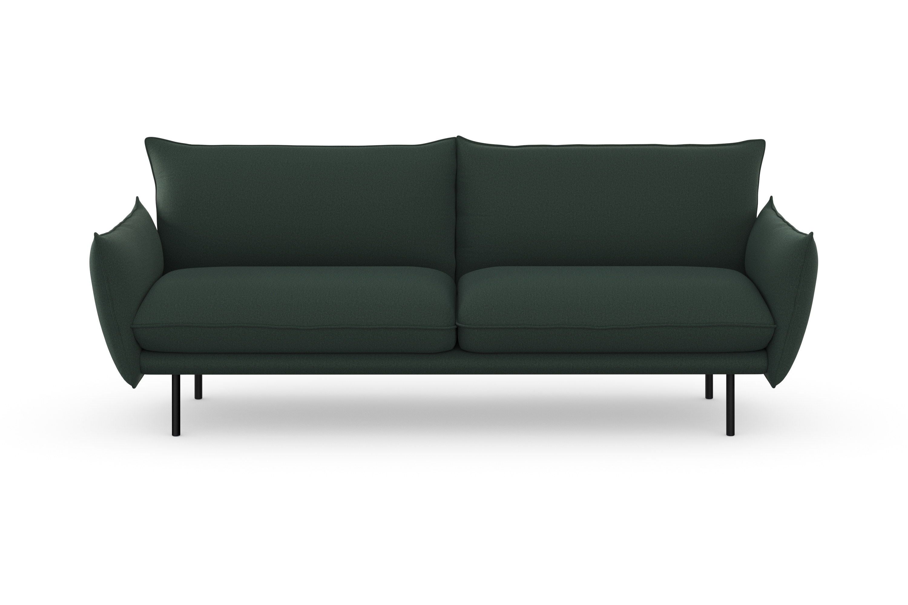 OTTO home 3-Sitzer "Stine" Besonderes Design durch Kissenoptik und Keder