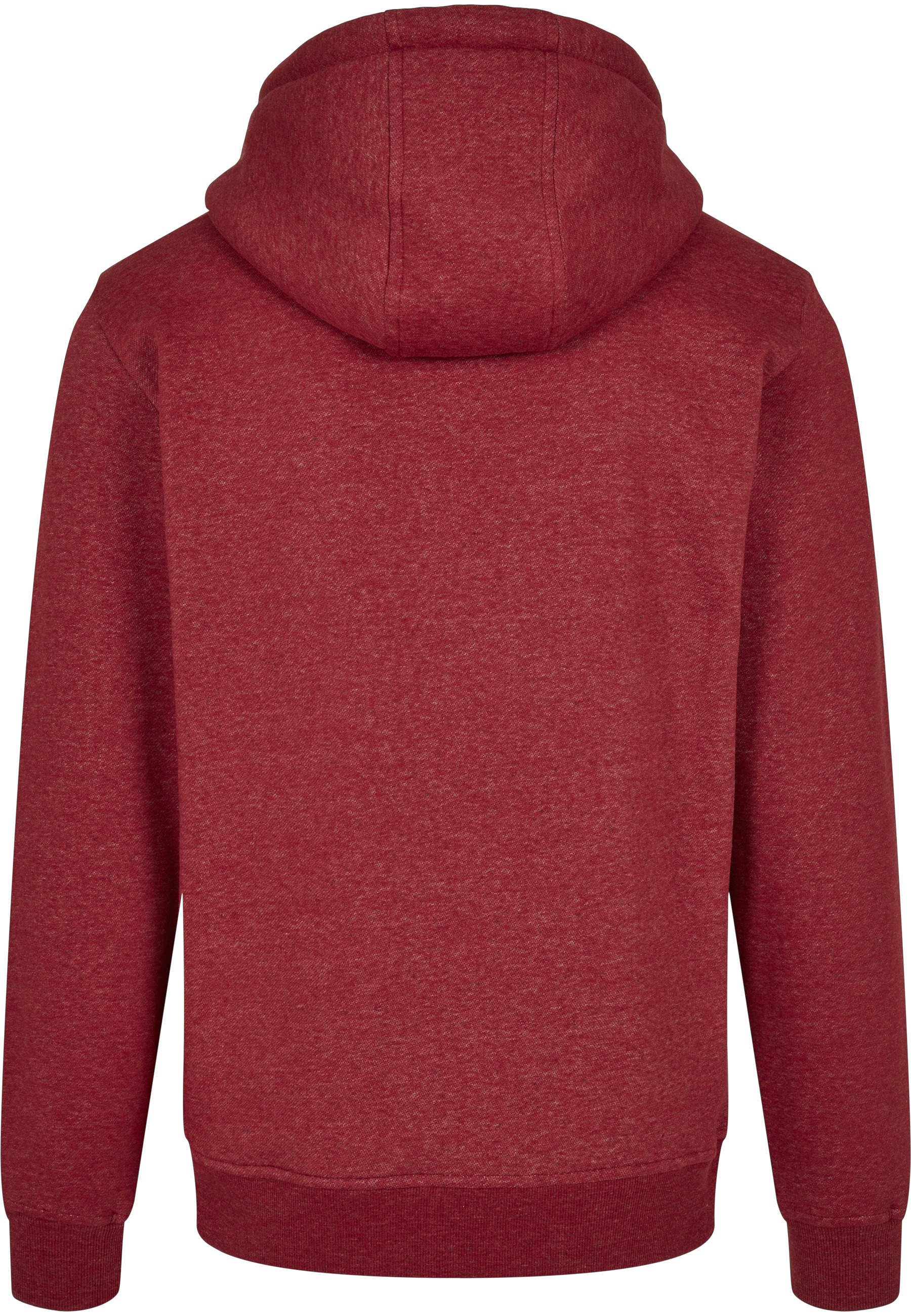 URBAN CLASSICS Rundhalspullover »Urban Classics Herren Basic Melange Hoody« 1 Stk.
