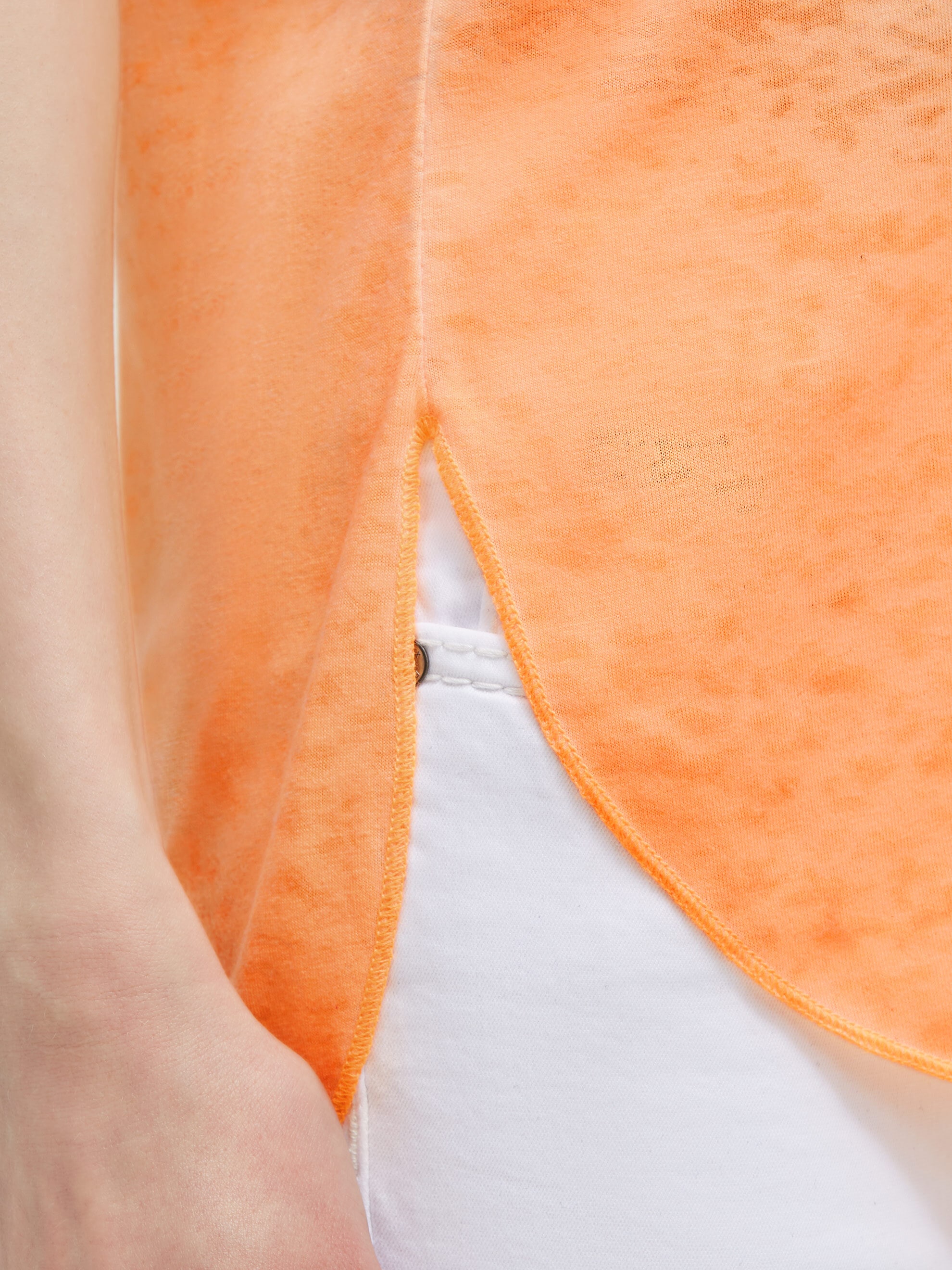 SOCCX Kapuzenshirt mit Seitenschlitze