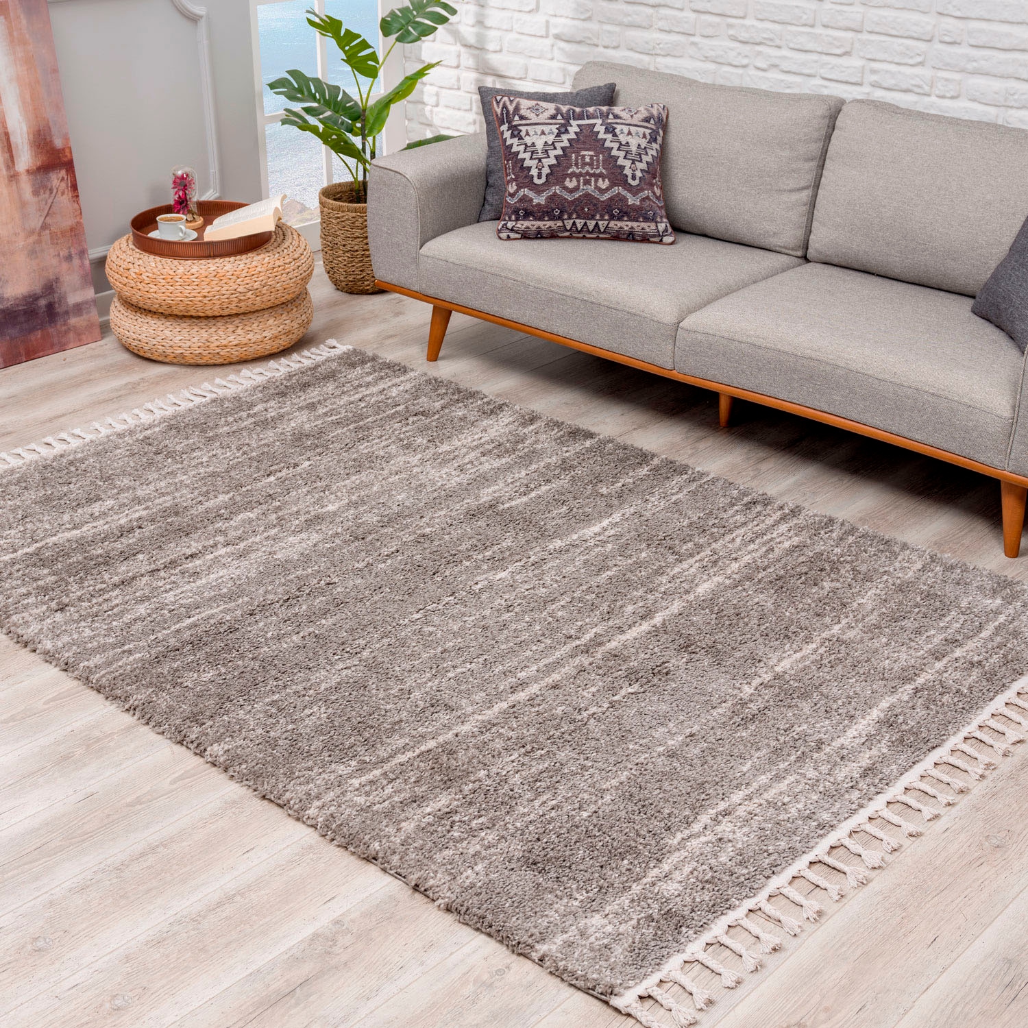 Carpet City Ilgo plauko kilimas »Pulpy 524« rechte...