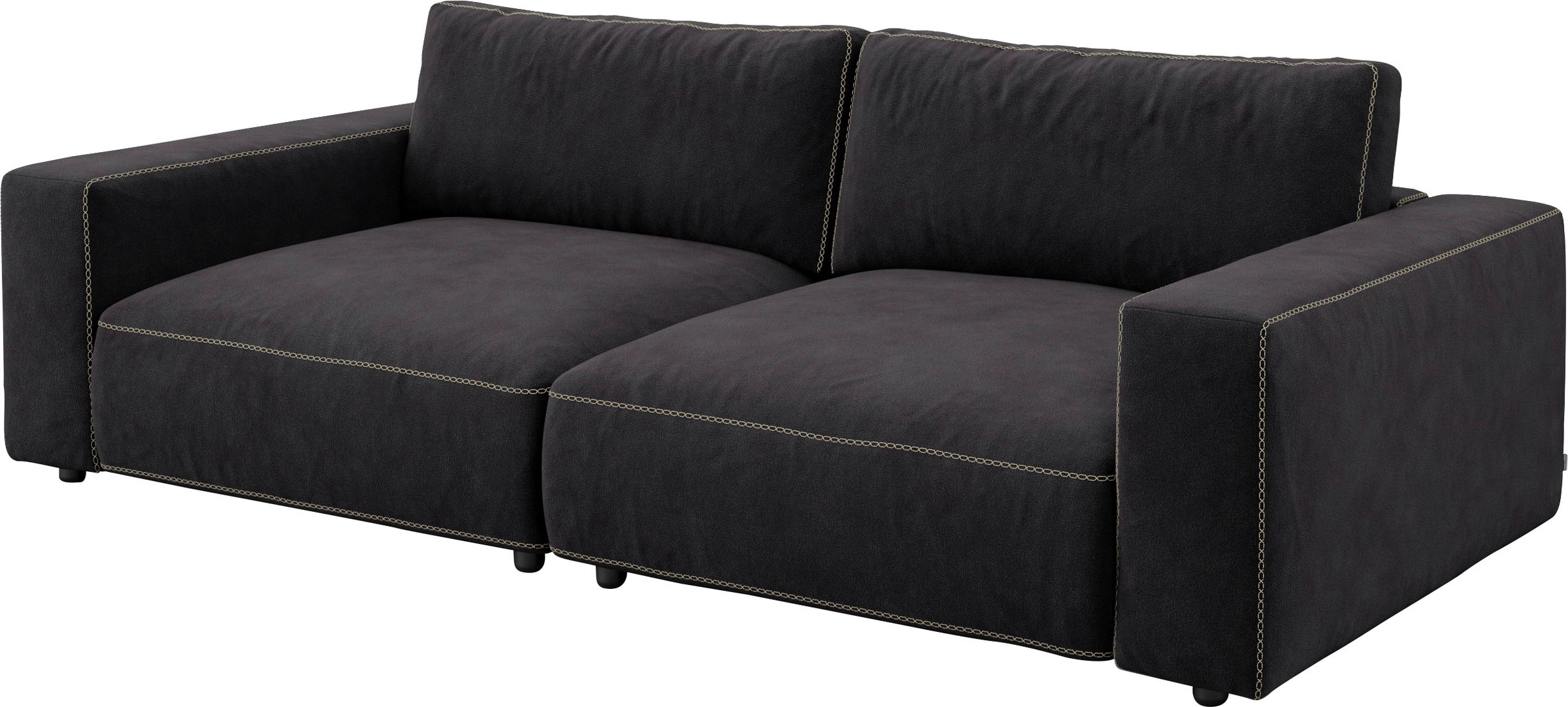 Musterring Big-Sofa »LUCIA«, in vielen Qualitäten und 4 unterschiedlichen Nähten, 2,5-Sitzer
