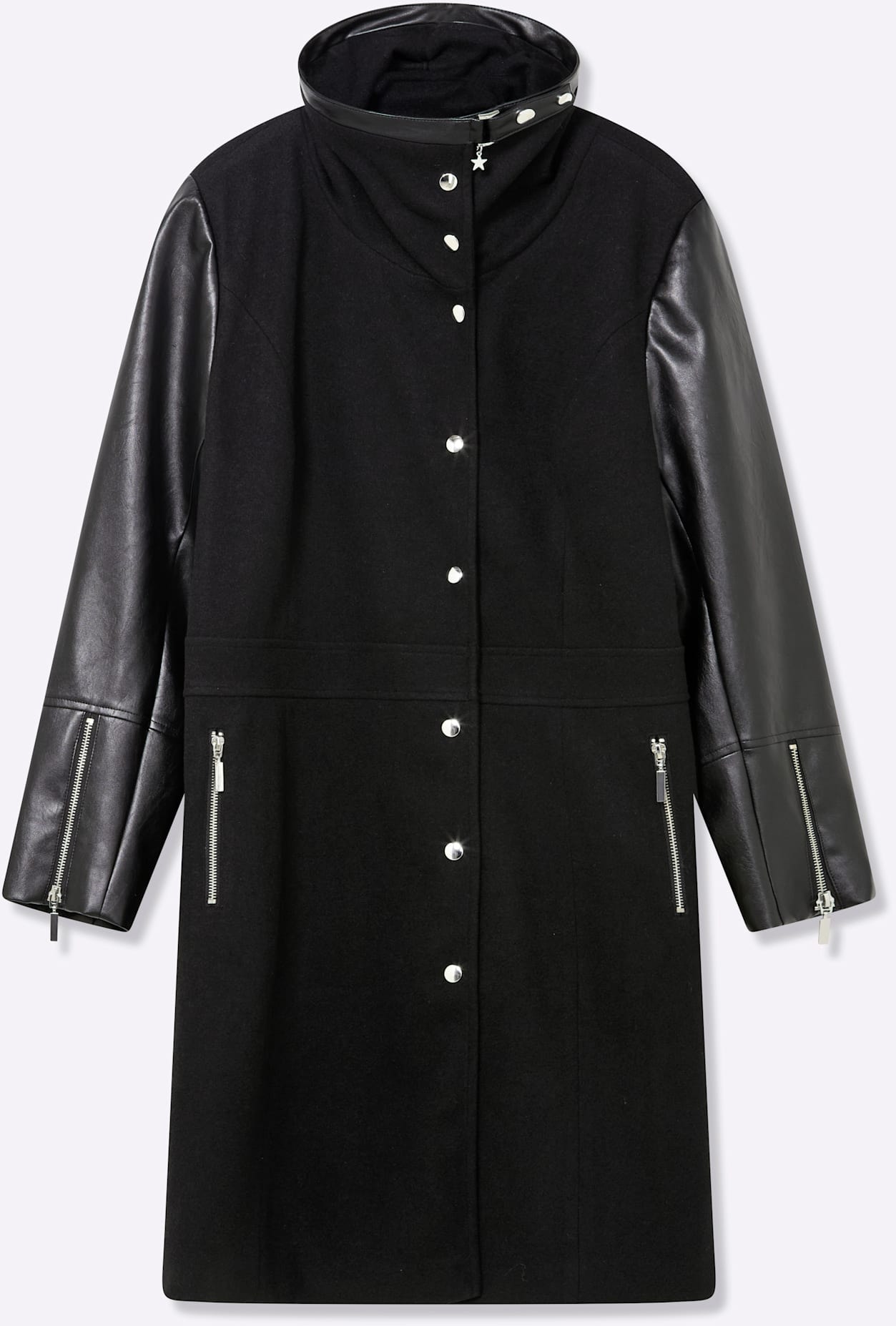 sheego by Joe Browns Outdoorjacke ohne Kapuze